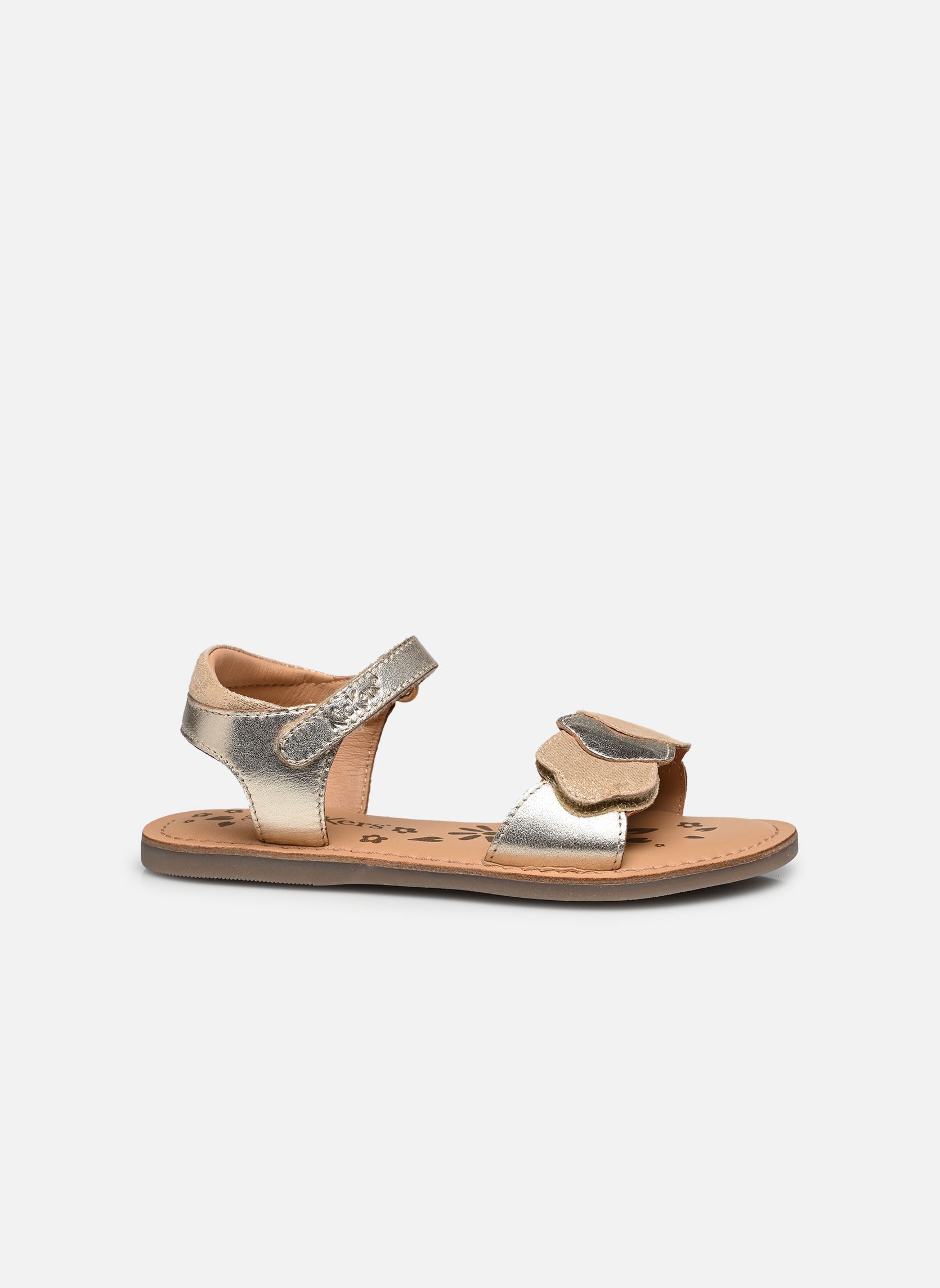 Sandales DYASTAR C fille or et bronze Kickers Sandales DYASTAR C fille or et bronze OR CLAIR