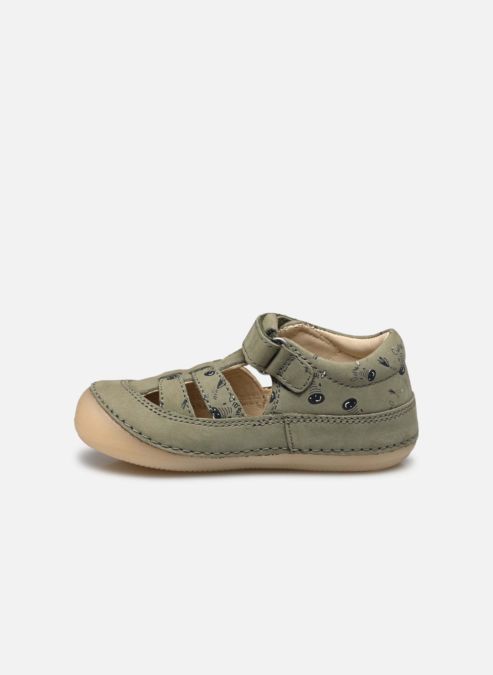 Ballerina's KICK SUSHYK LT groen Kickers Ballerina's KICK SUSHYK LT groen KAKI IMPRIME ZEBRE