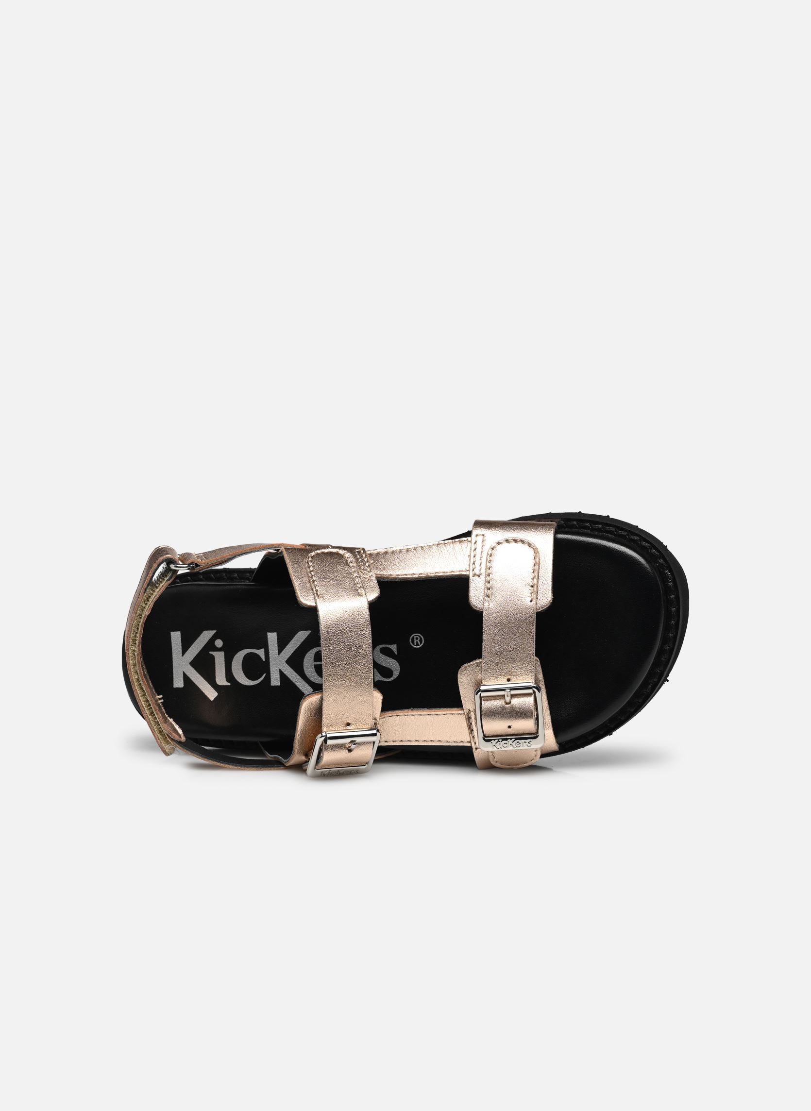 Sandales NEOSUMMER KID fille or et bronze Kickers Sandales NEOSUMMER KID fille or et bronze OR ROSE