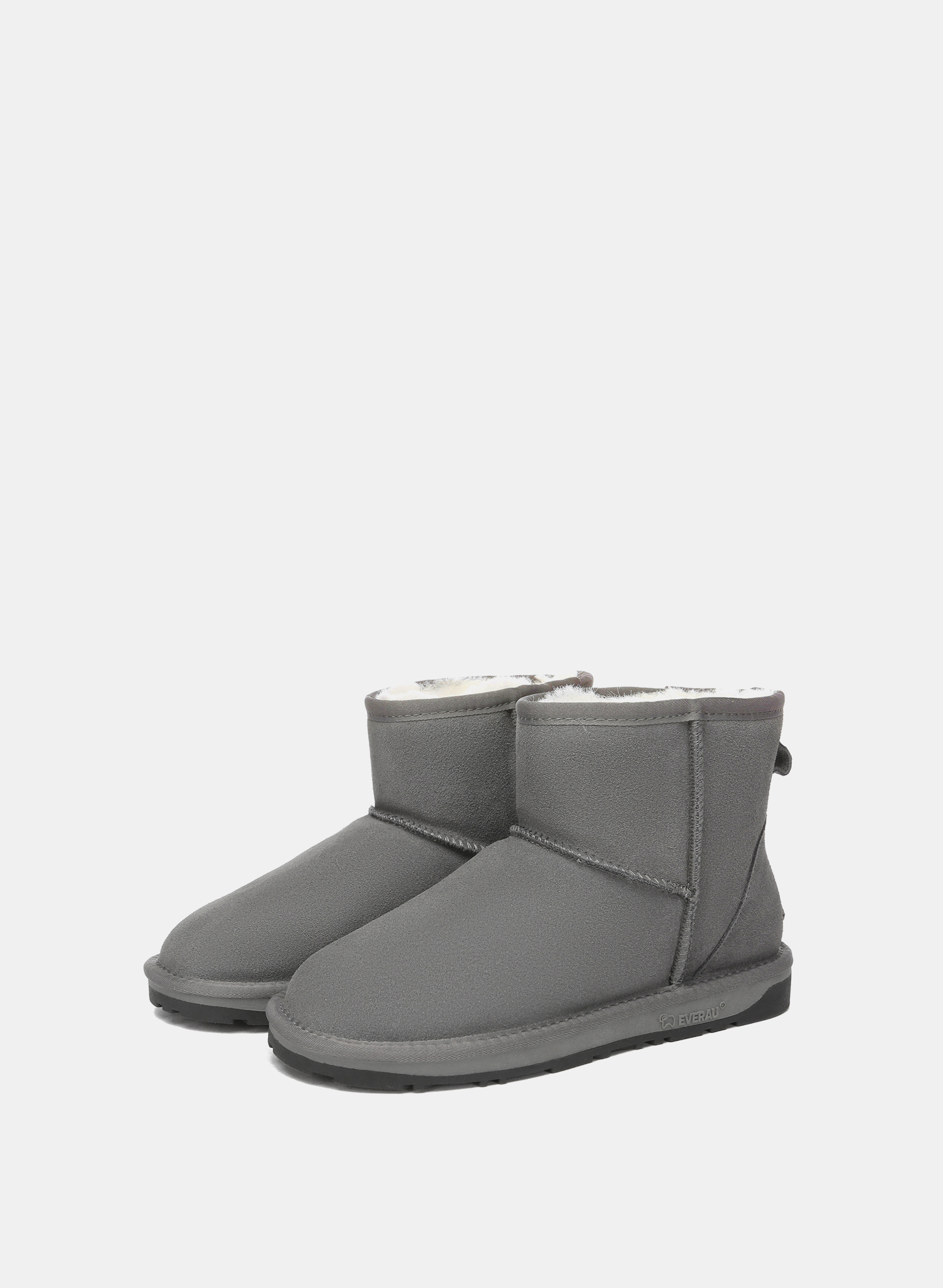 Bottes Bottines femme mini classiques en peau de mouton - Emu femme gris EverAu Australia Bottes Bottines femme mini classiques en peau de mouton - Emu femme gris grey