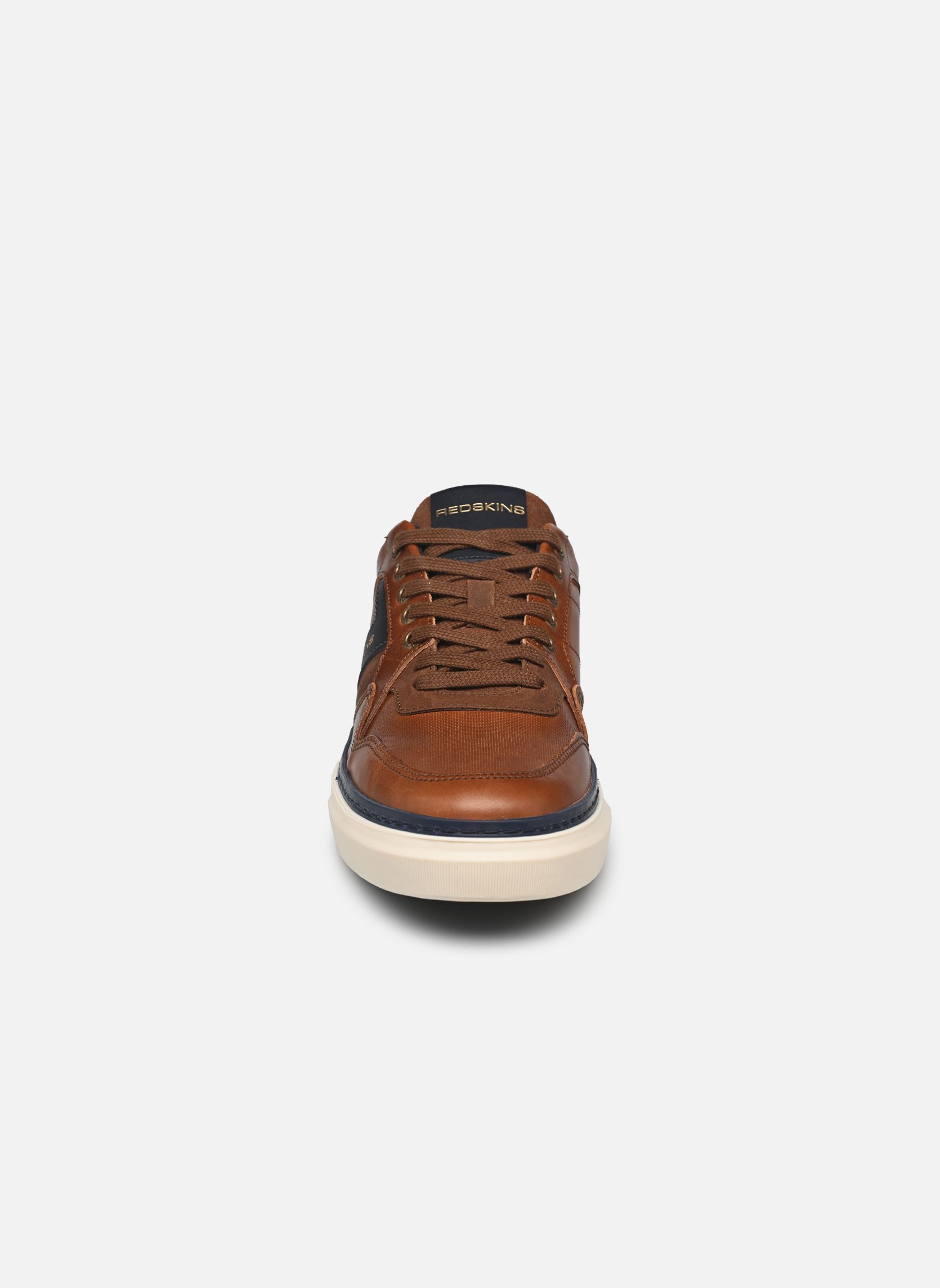 Sneakers LERMI uomo marrone Redskins Sneakers LERMI uomo marrone Cognac/marine/beige