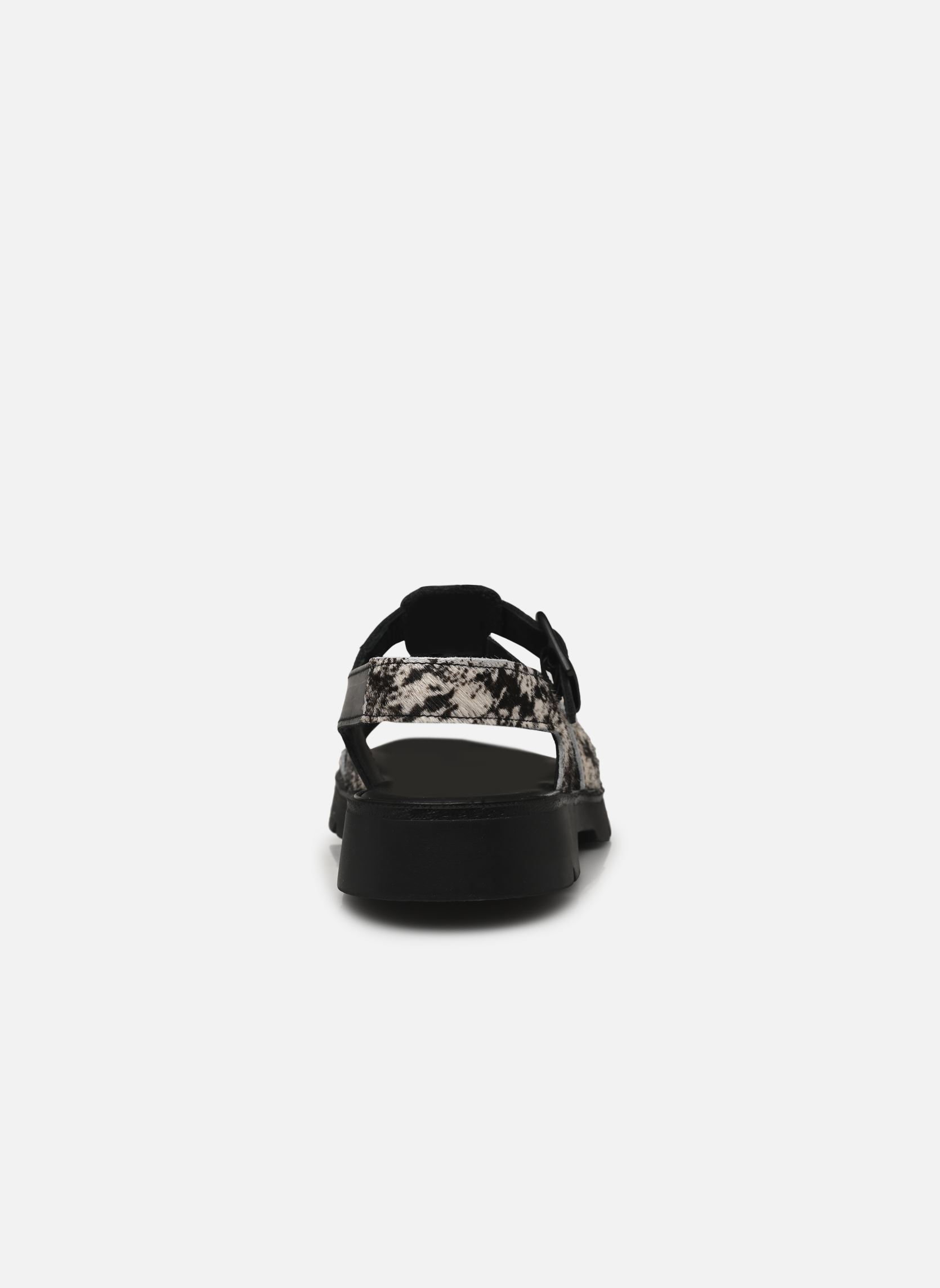 Platte sandalen BALLAST HC dames wit Kleman Platte sandalen BALLAST HC dames wit NOIR/ BLANC