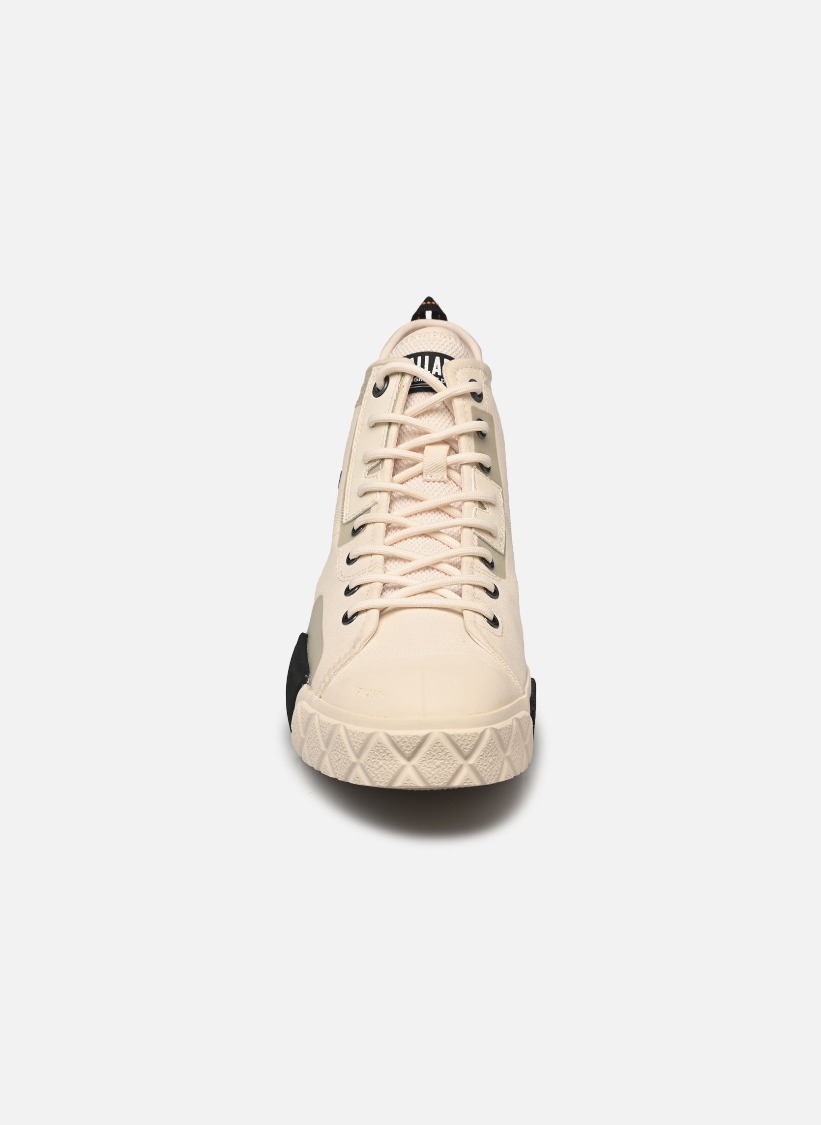 Baskets toile Palla Ace City Shell Chuk 2 homme blanc Palladium Baskets toile Palla Ace City Shell Chuk 2 homme blanc CREAM WHITE