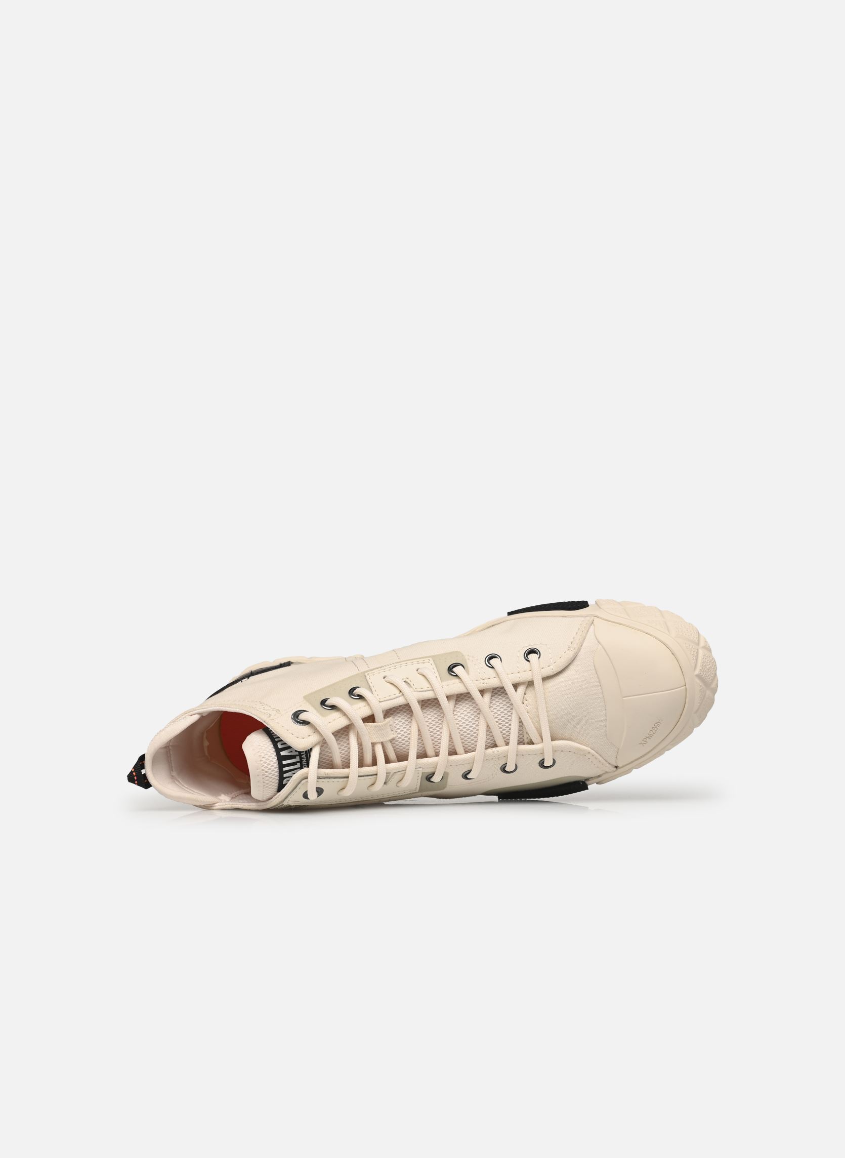 Baskets toile Palla Ace City Shell Chuk 2 homme blanc Palladium Baskets toile Palla Ace City Shell Chuk 2 homme blanc CREAM WHITE