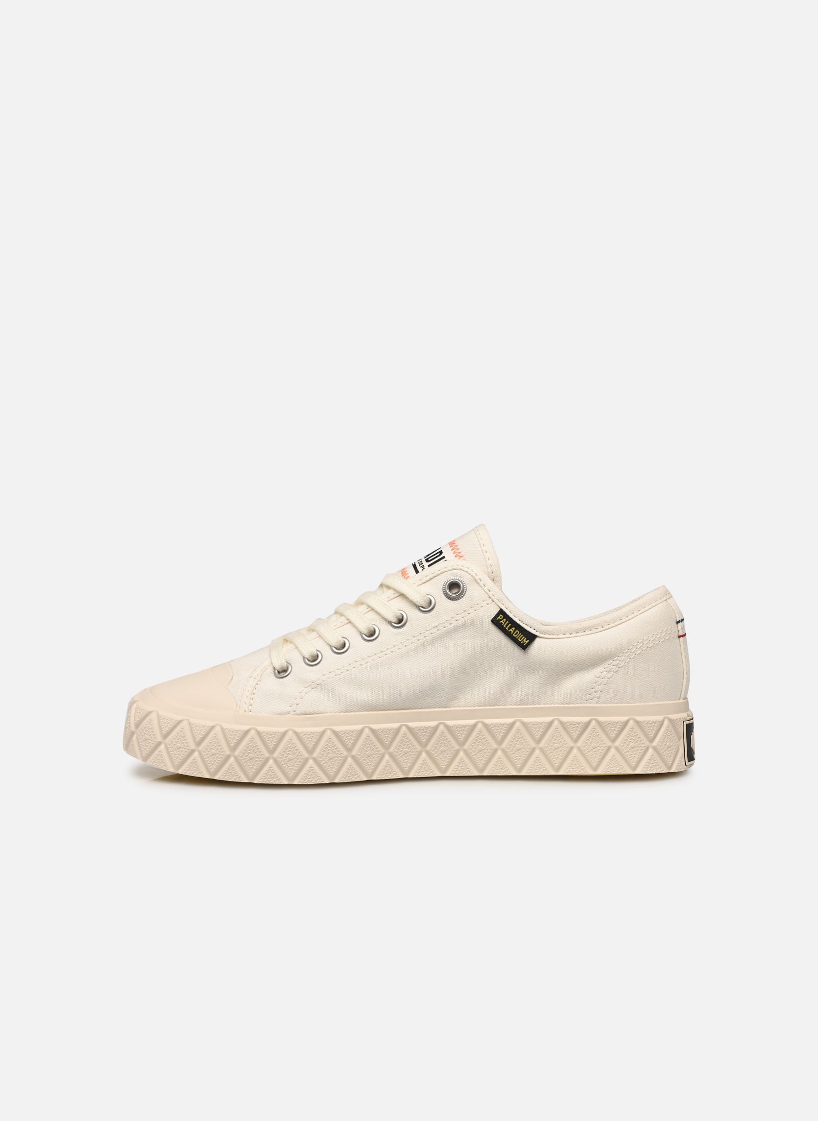 Leinen-Sneaker Palla Ace Cvs Org weiß Palladium Leinen-Sneaker Palla Ace Cvs Org weiß STAR WHITE