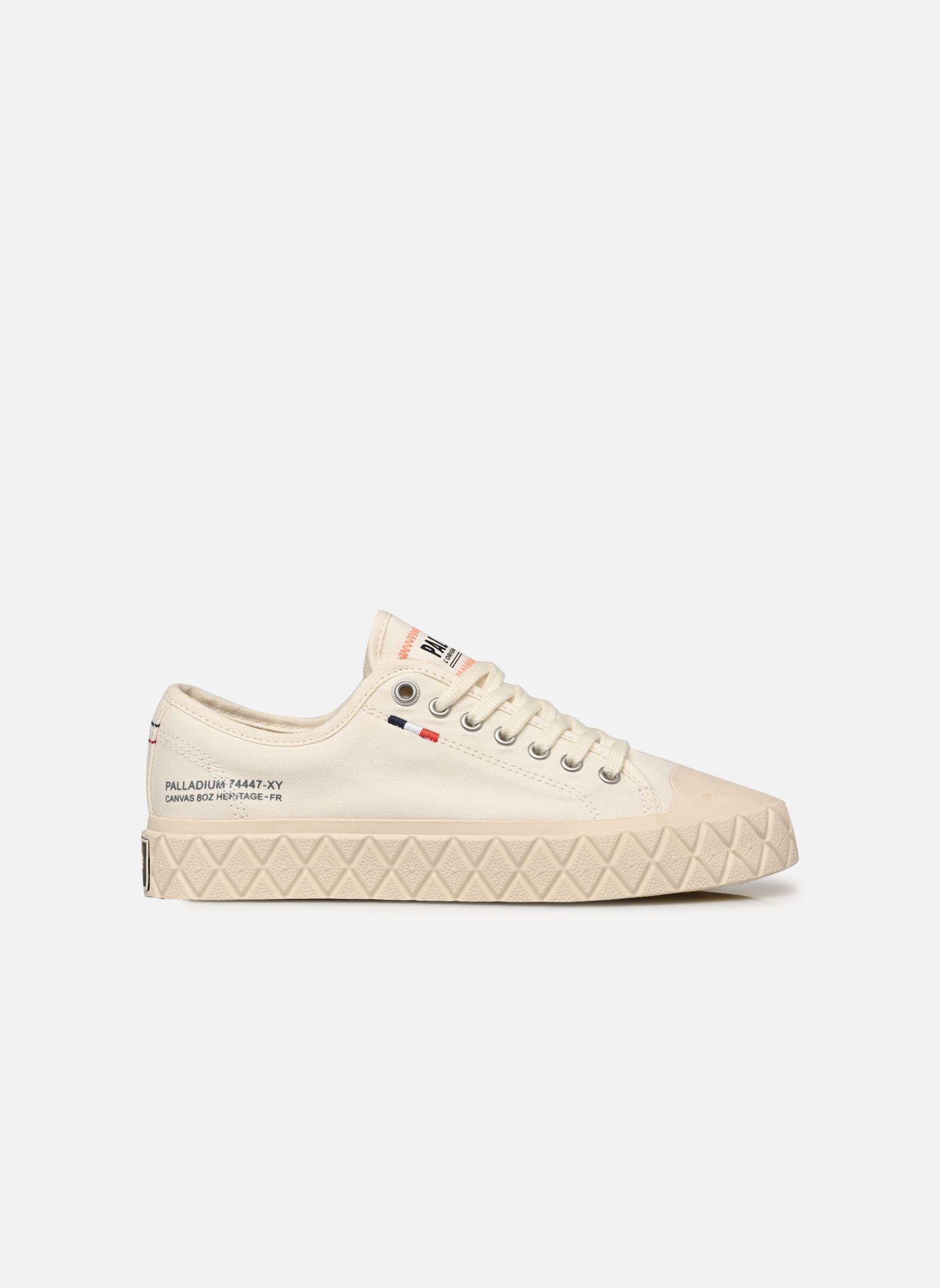 Leinen-Sneaker Palla Ace Cvs Org weiß Palladium Leinen-Sneaker Palla Ace Cvs Org weiß STAR WHITE