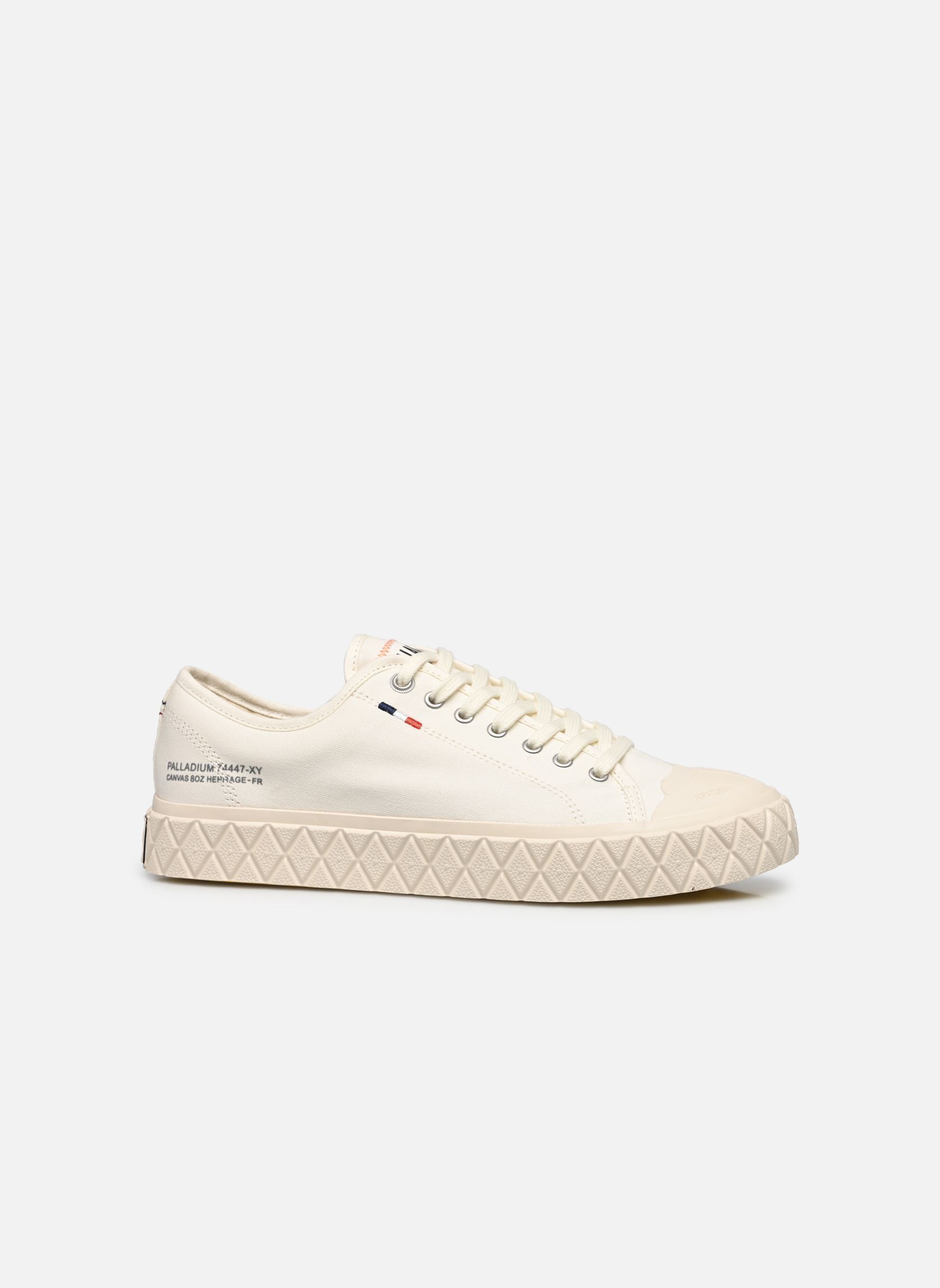 Baskets toile Palla Ace Cvs Org M homme blanc Palladium Baskets toile Palla Ace Cvs Org M homme blanc STAR WHITE