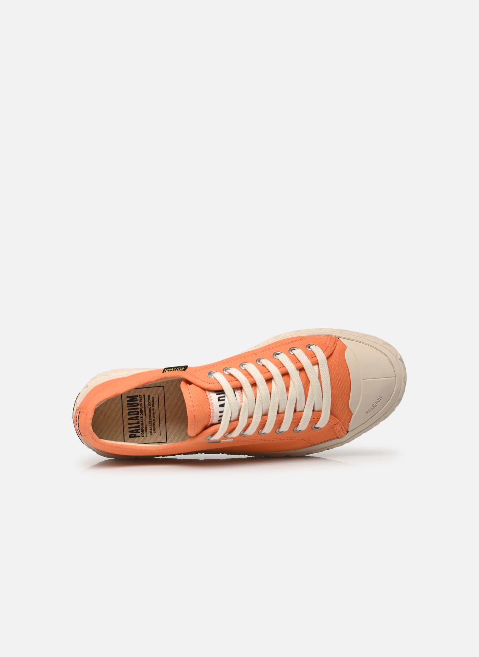 Baskets toile Palla Ace Cvs Org M femme orange Palladium Baskets toile Palla Ace Cvs Org M femme orange SUNSTONE ORANGE