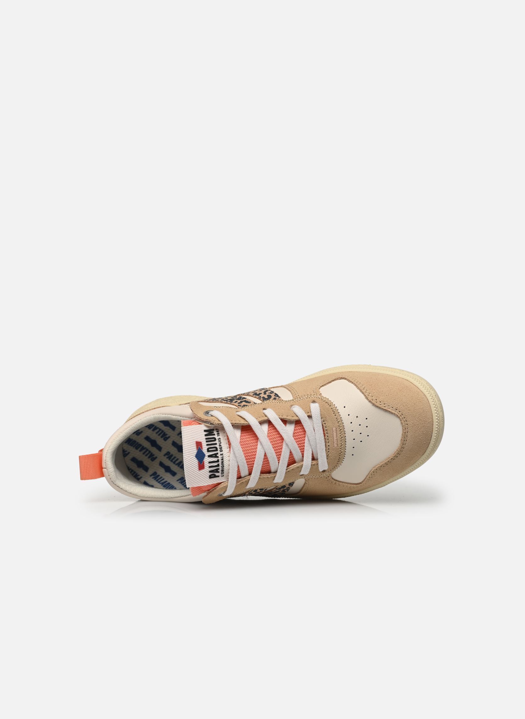 Sneaker Pallacup Flame Lth W damen beige Palladium Sneaker Pallacup Flame Lth W damen beige CREAM/SAND LEOPARD
