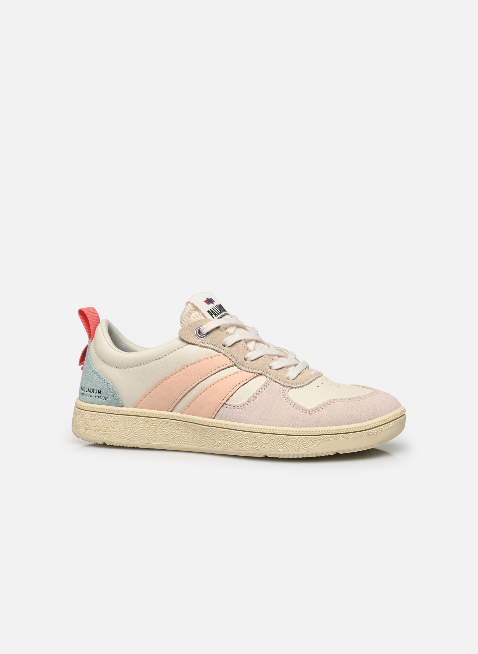 Sneakers Pallacup Flame Lth W dames wit Palladium Sneakers Pallacup Flame Lth W dames wit CREAM WHITE/PEASKIN