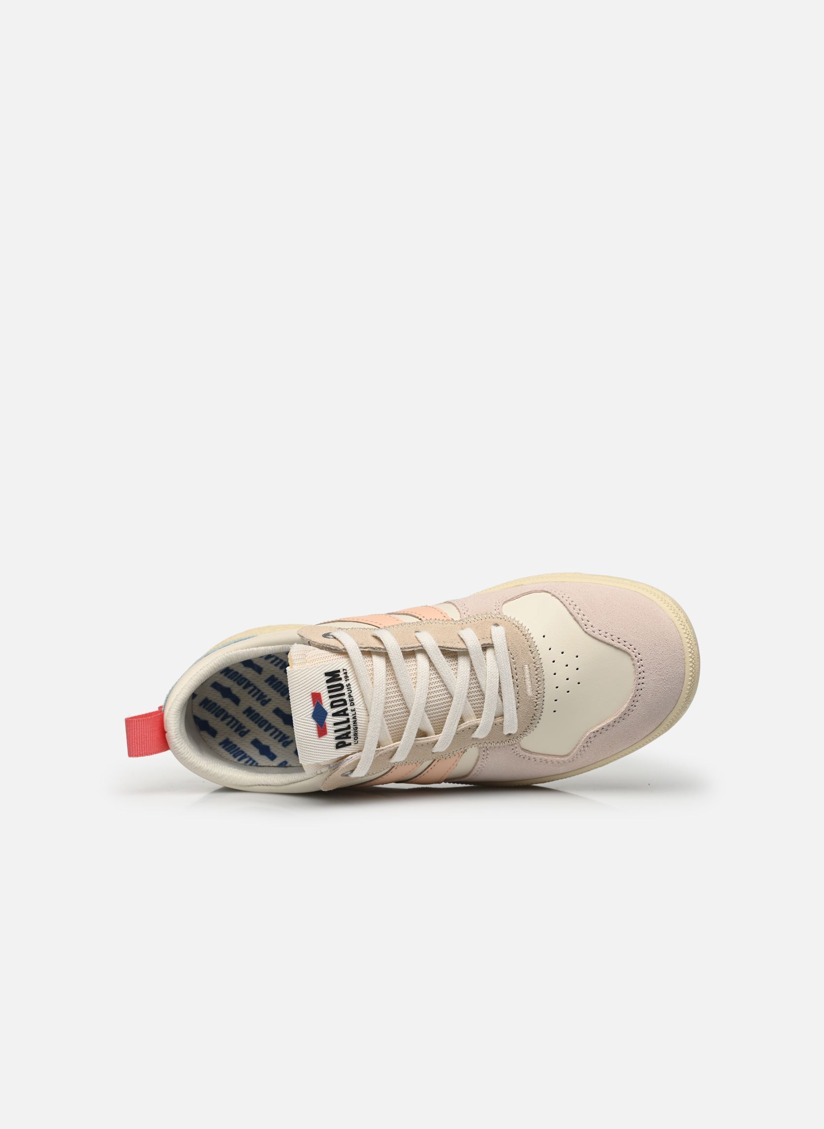 Sneakers Pallacup Flame Lth W dames wit Palladium Sneakers Pallacup Flame Lth W dames wit CREAM WHITE/PEASKIN
