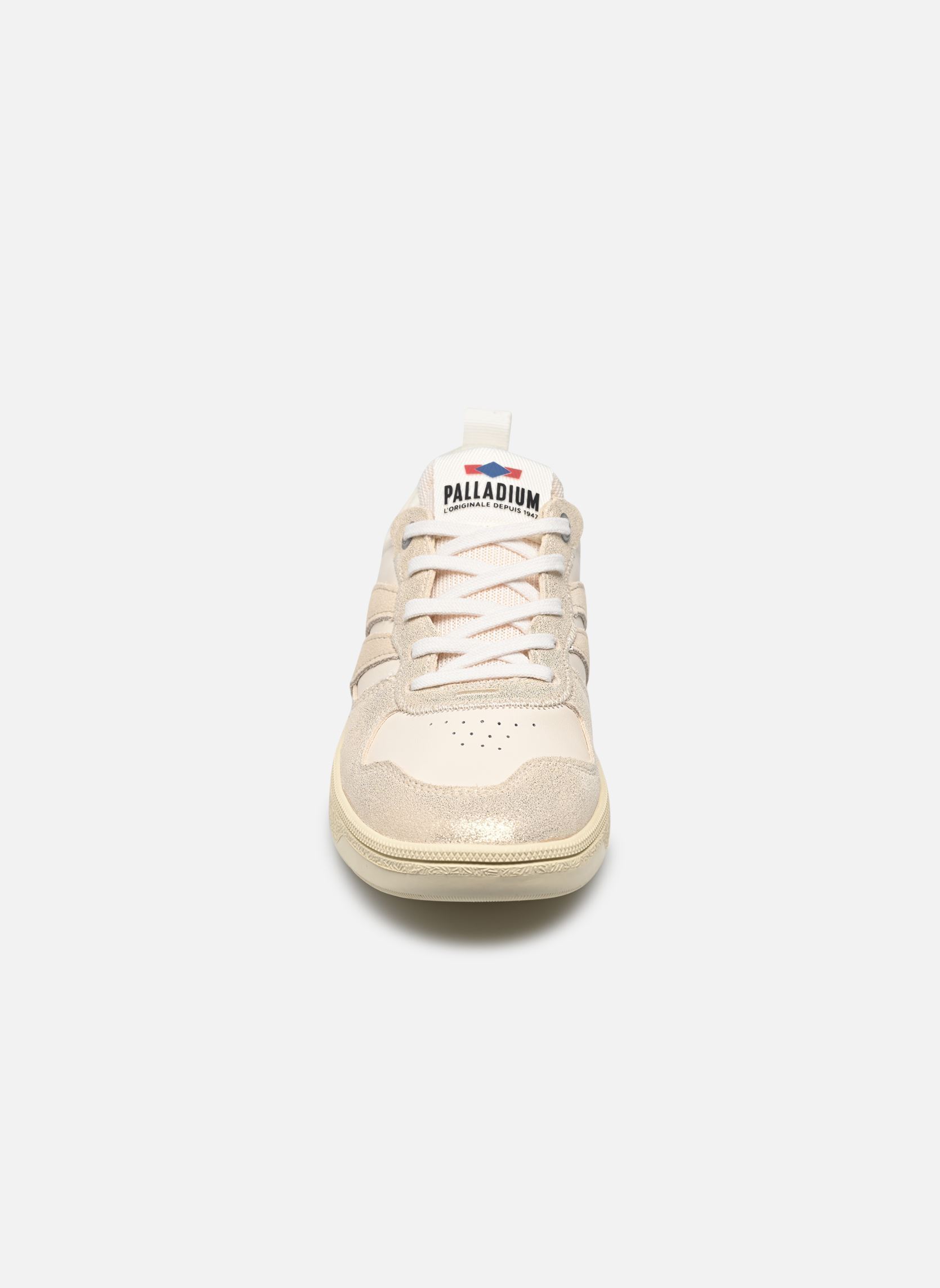 Sneakers Pallacup Flame Lth W dames beige Palladium Sneakers Pallacup Flame Lth W dames beige CREAM/GOLDEN PINK