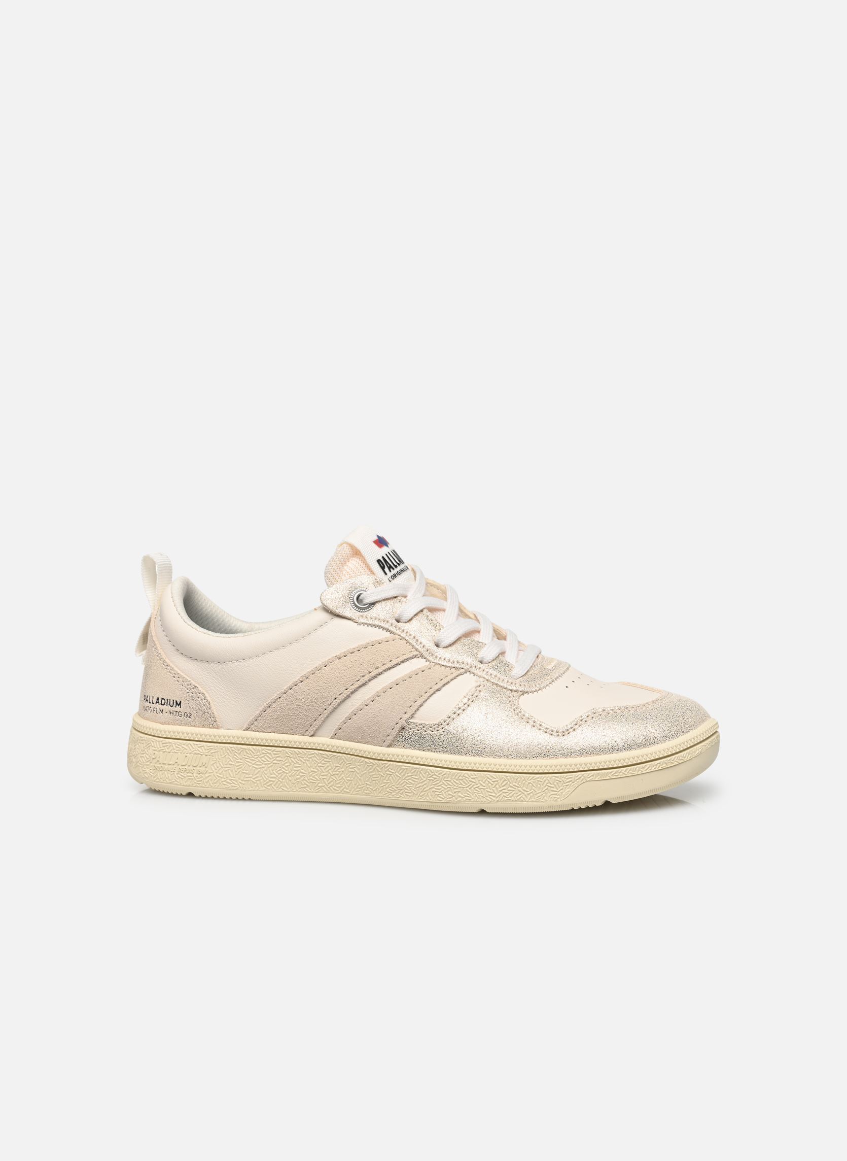 Sneakers Pallacup Flame Lth W dames beige Palladium Sneakers Pallacup Flame Lth W dames beige CREAM/GOLDEN PINK