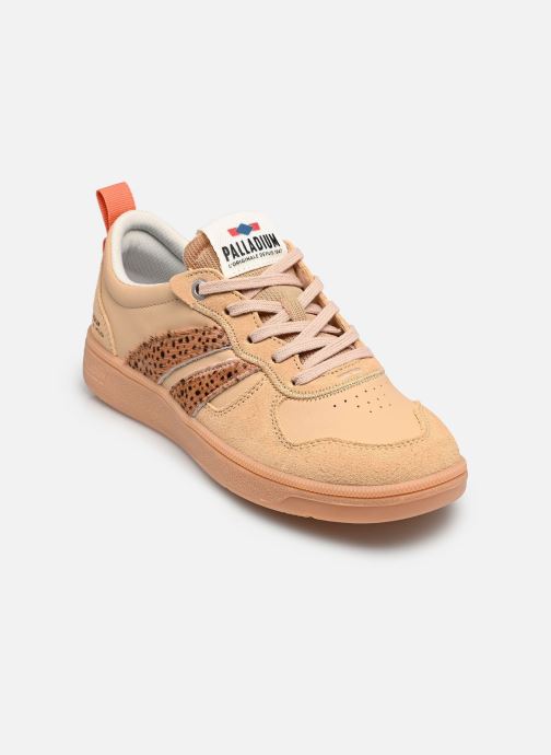 Palladium Niedrige Sneaker PALLACUP FLAME LTH damen beige