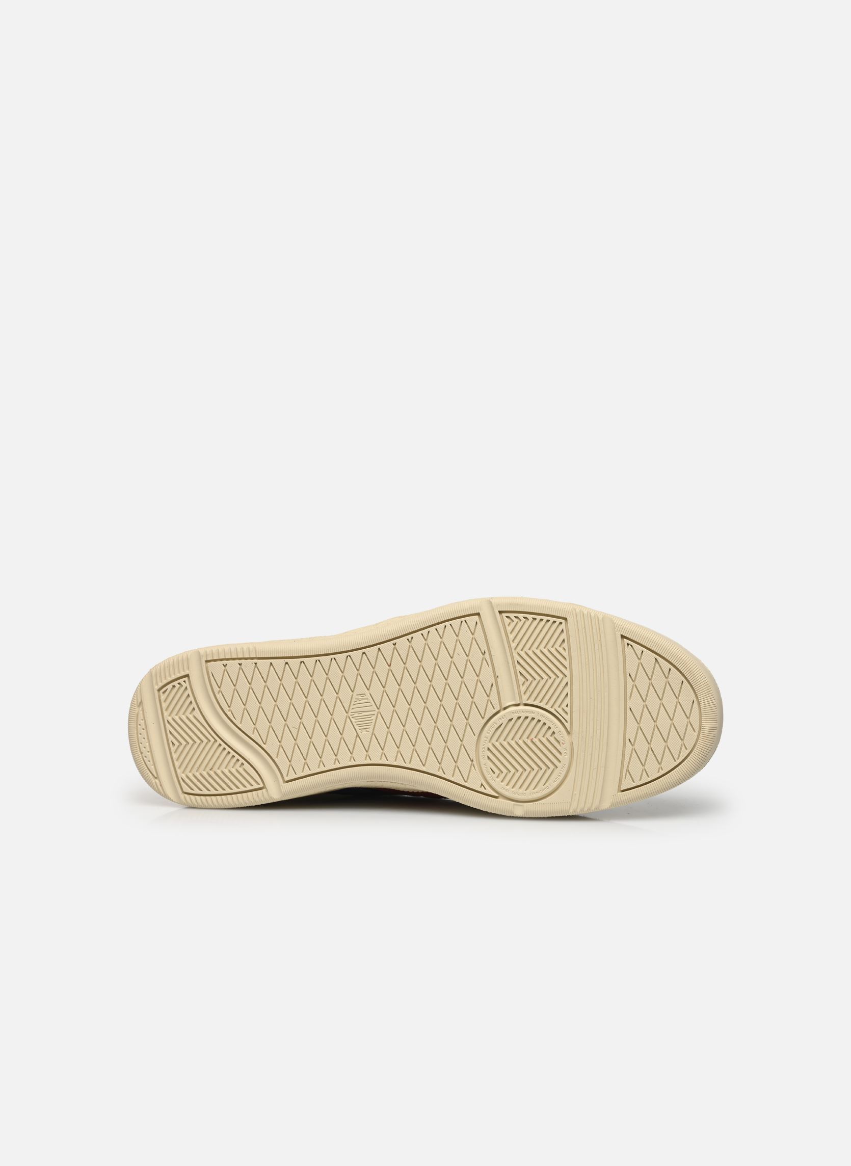 Baskets PALLACUP FLAME LTH homme blanc Palladium Baskets PALLACUP FLAME LTH homme blanc CREAM/CHILI/BLUE