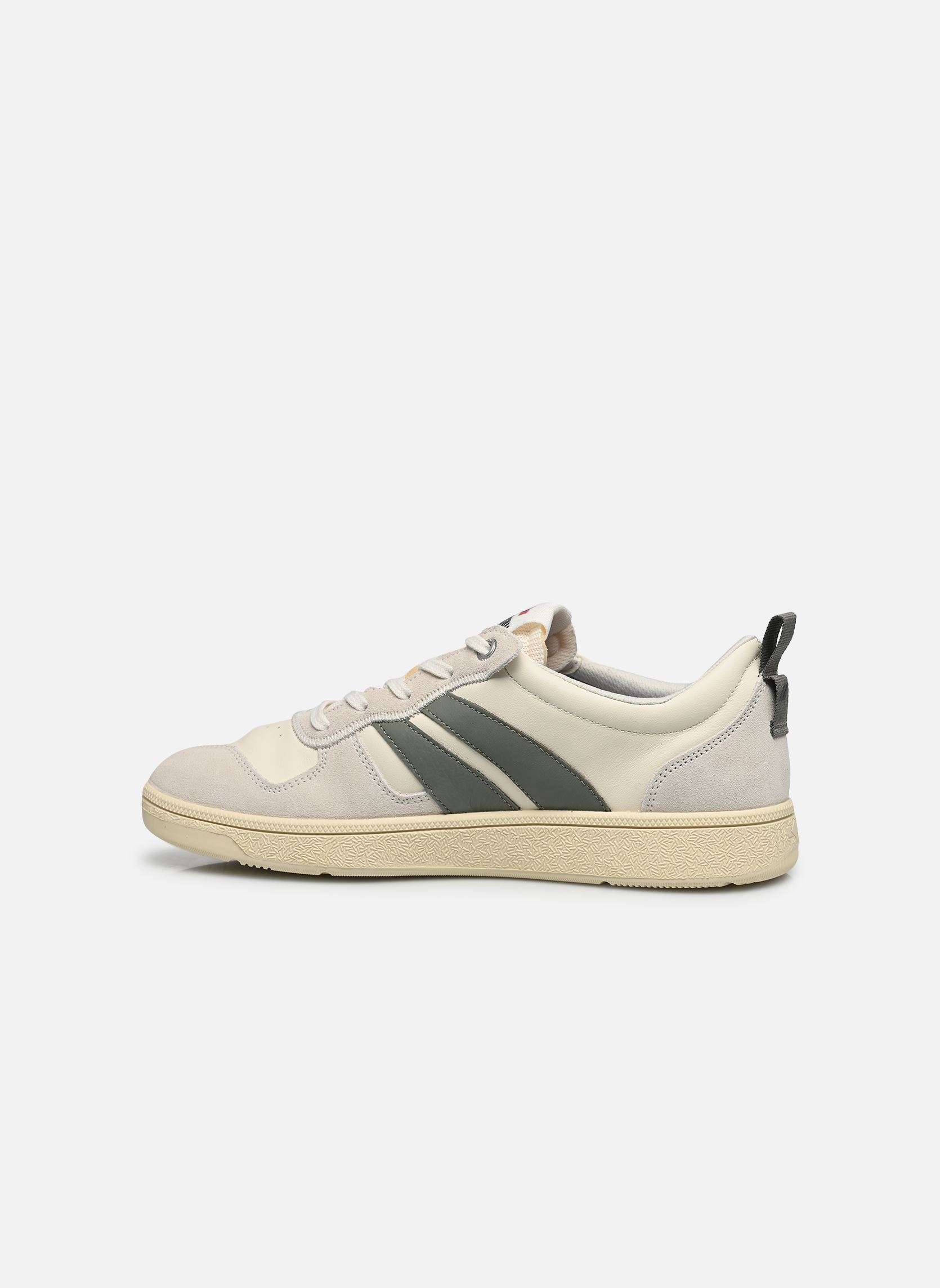 Sneaker PALLACUP FLAME LTH herren weiß Palladium Sneaker PALLACUP FLAME LTH herren weiß MARSHMALLOW/VETIVER