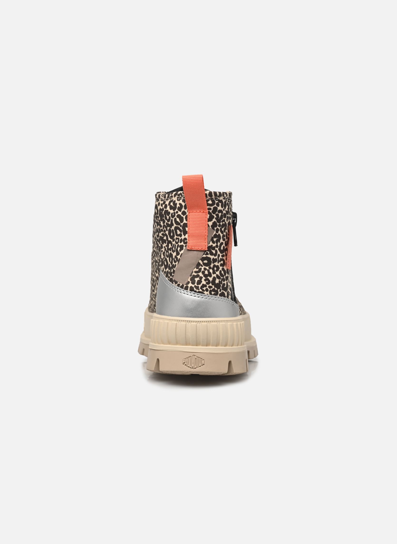 Bottines à lacets Pallashock Backzip 2 femme multicolore Palladium Bottines à lacets Pallashock Backzip 2 femme multicolore MILK/PRINT BROWN
