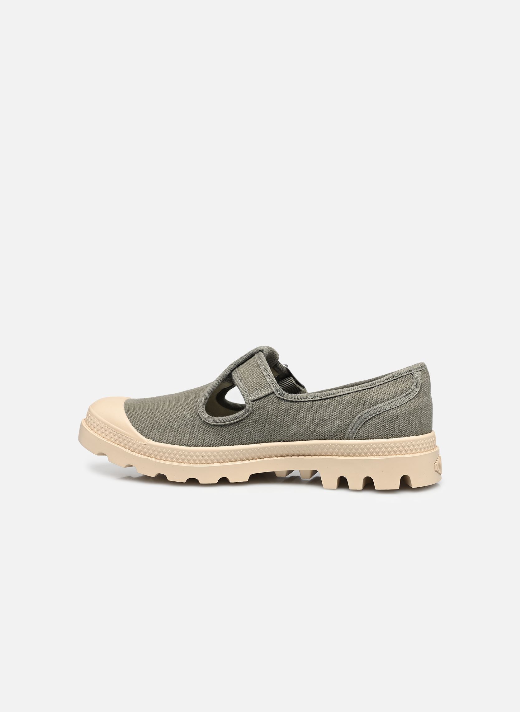 Klassische Ballerinas Pampa M-Jane damen grün Palladium Klassische Ballerinas Pampa M-Jane damen grün VETIVER