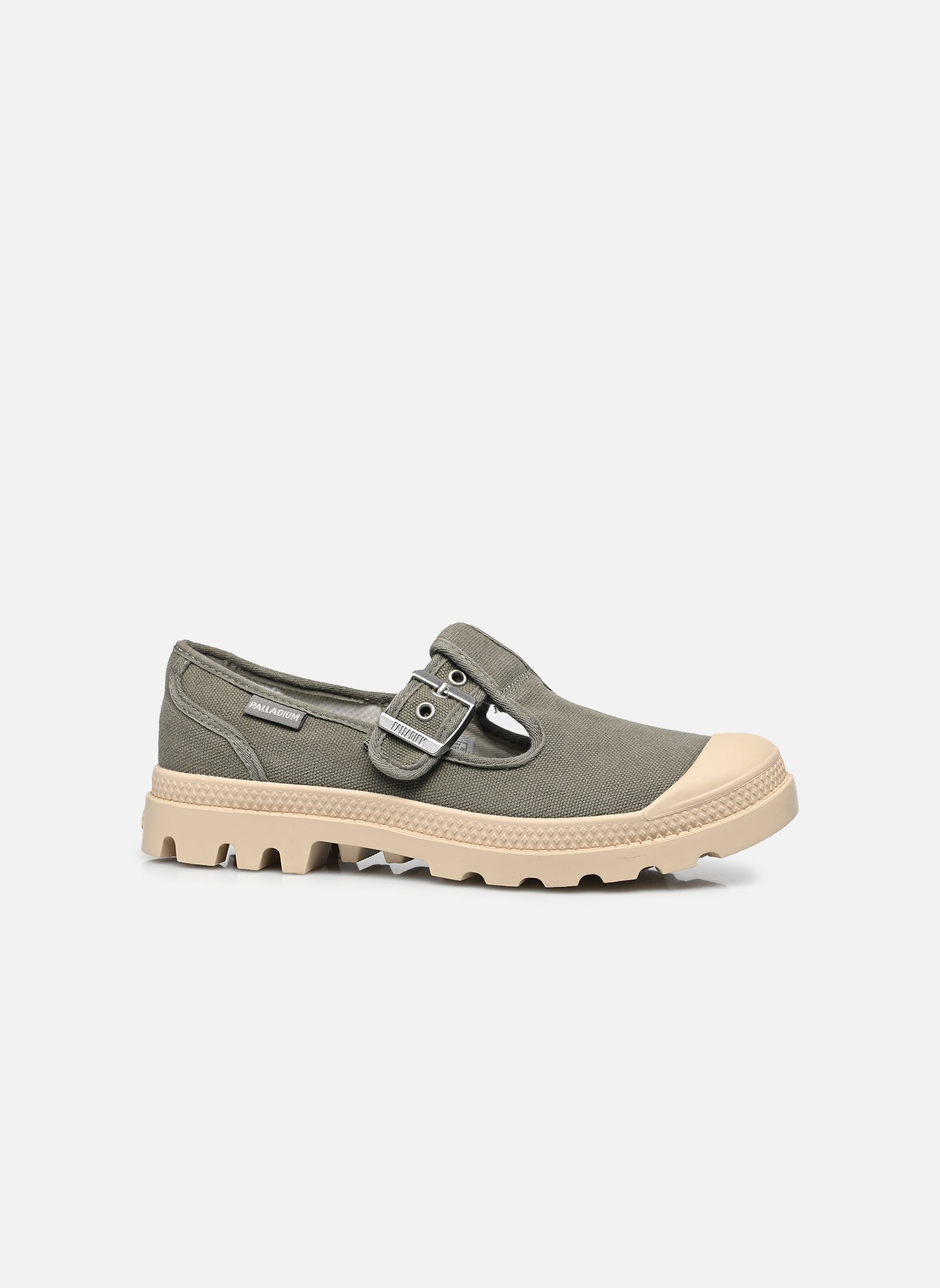 Klassische Ballerinas Pampa M-Jane damen grün Palladium Klassische Ballerinas Pampa M-Jane damen grün VETIVER
