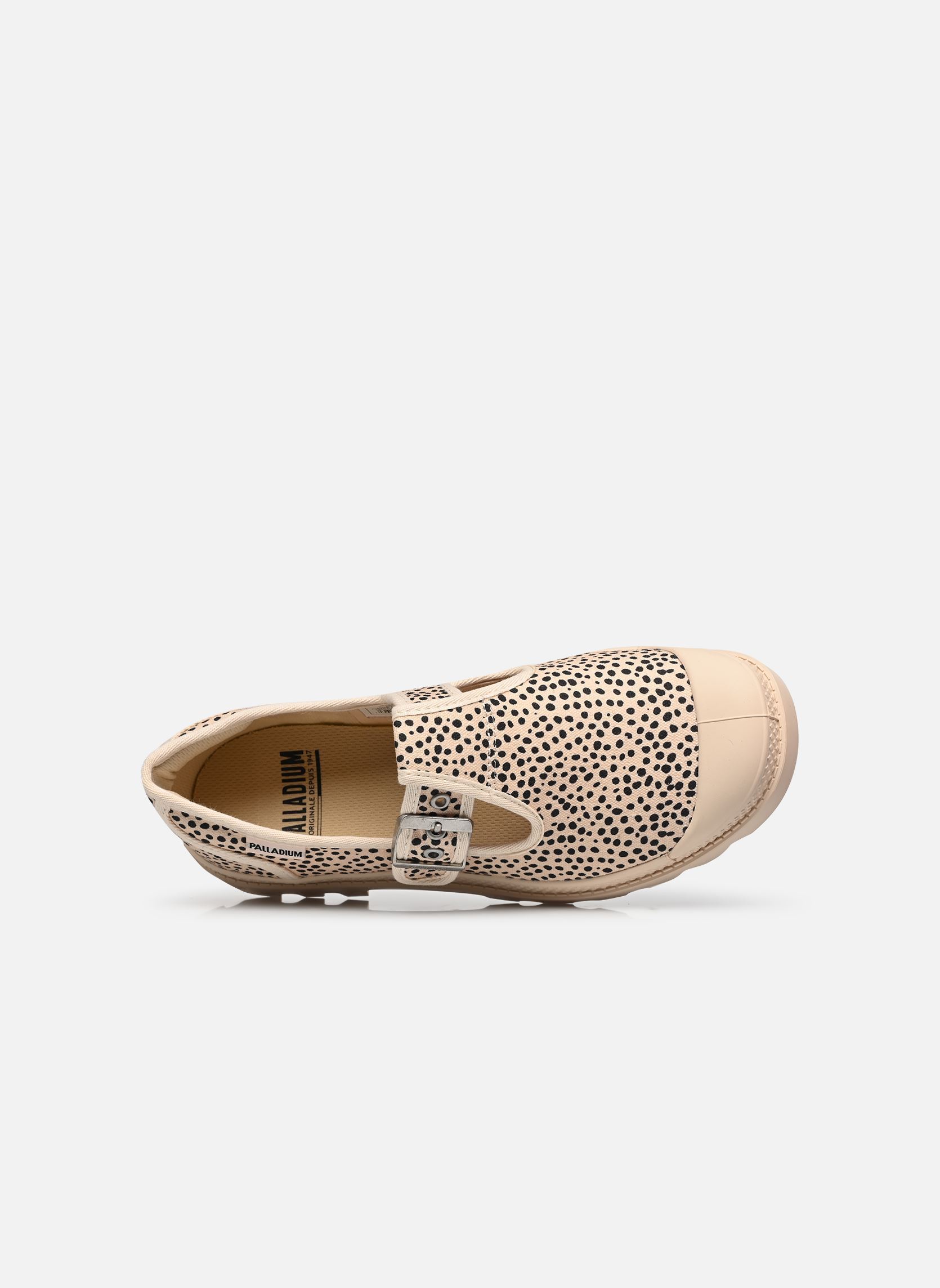 Ballerines classiques Pampa M-Jane femme beige Palladium Ballerines classiques Pampa M-Jane femme beige SAND/CHEETAH PRINT