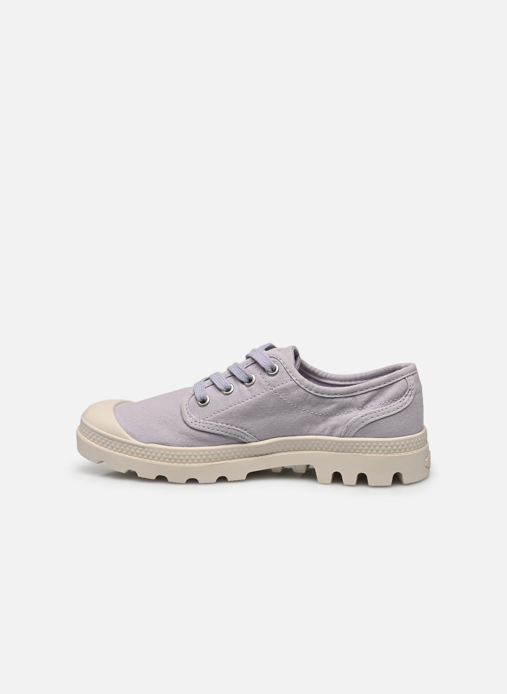 Baskets toile Pampa Oxford femme violet Palladium Baskets toile Pampa Oxford femme violet MILK GALAXY