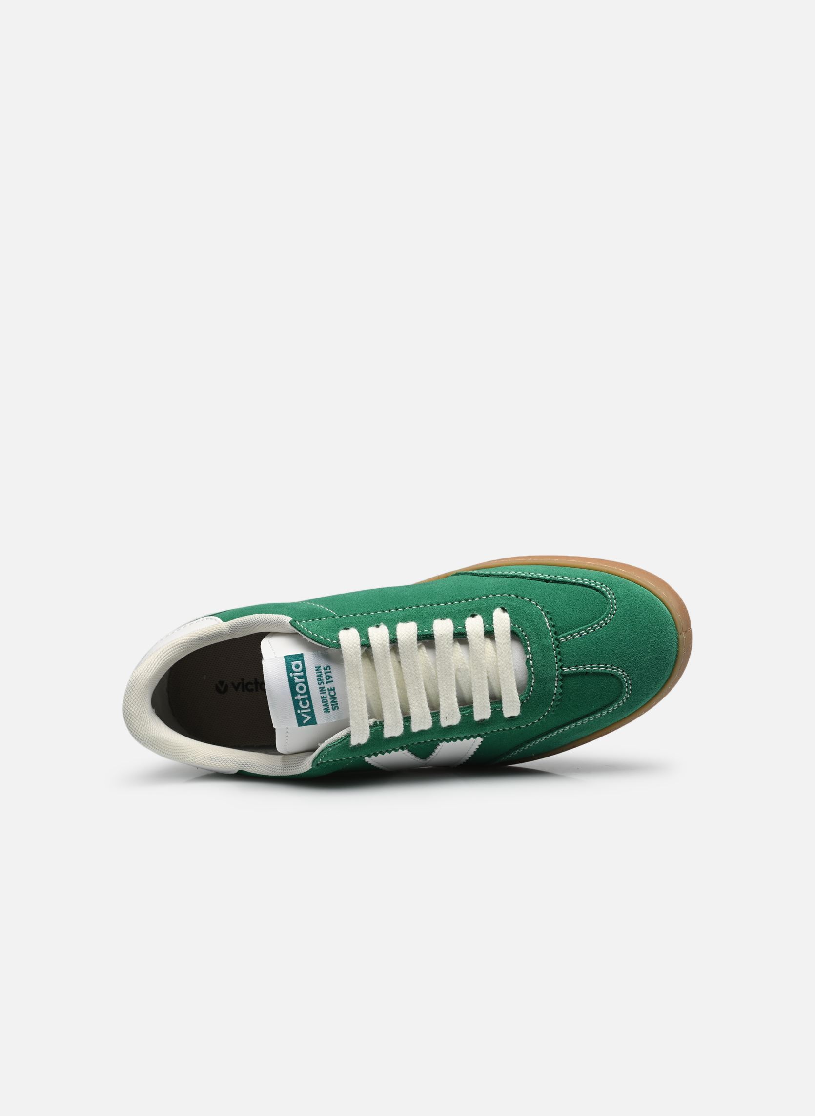 Baskets Berlín Ciclista Serraje Retro femme vert Victoria Baskets Berlín Ciclista Serraje Retro femme vert Verde