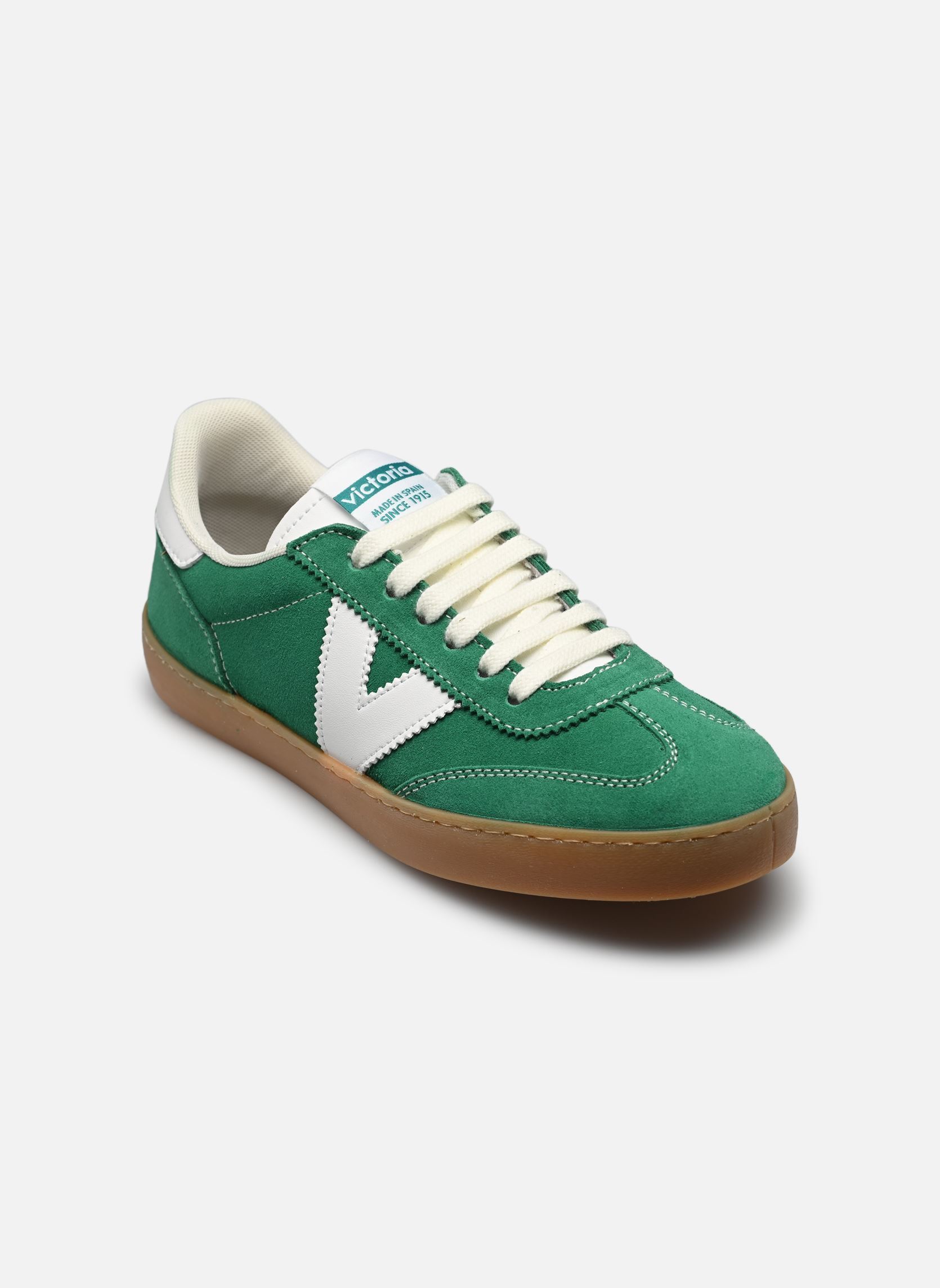 Baskets Berlín Ciclista Serraje Retro femme vert Victoria Baskets Berlín Ciclista Serraje Retro femme vert Verde
