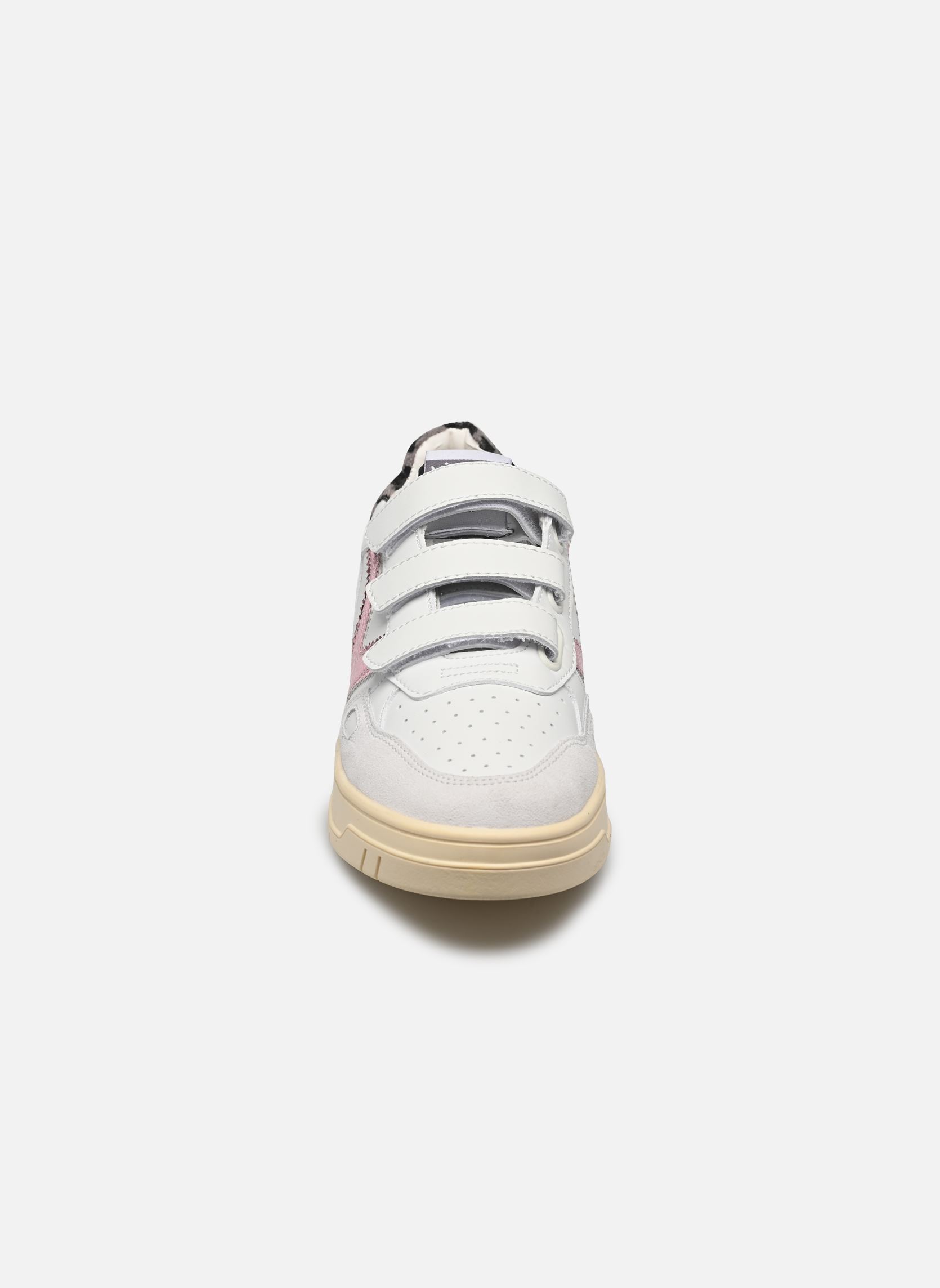 Baskets basses Seúl Tiras Efecto Piel, Serraje & Animal femme blanc Victoria Baskets basses Seúl Tiras Efecto Piel, Serraje & Animal femme blanc Rosa