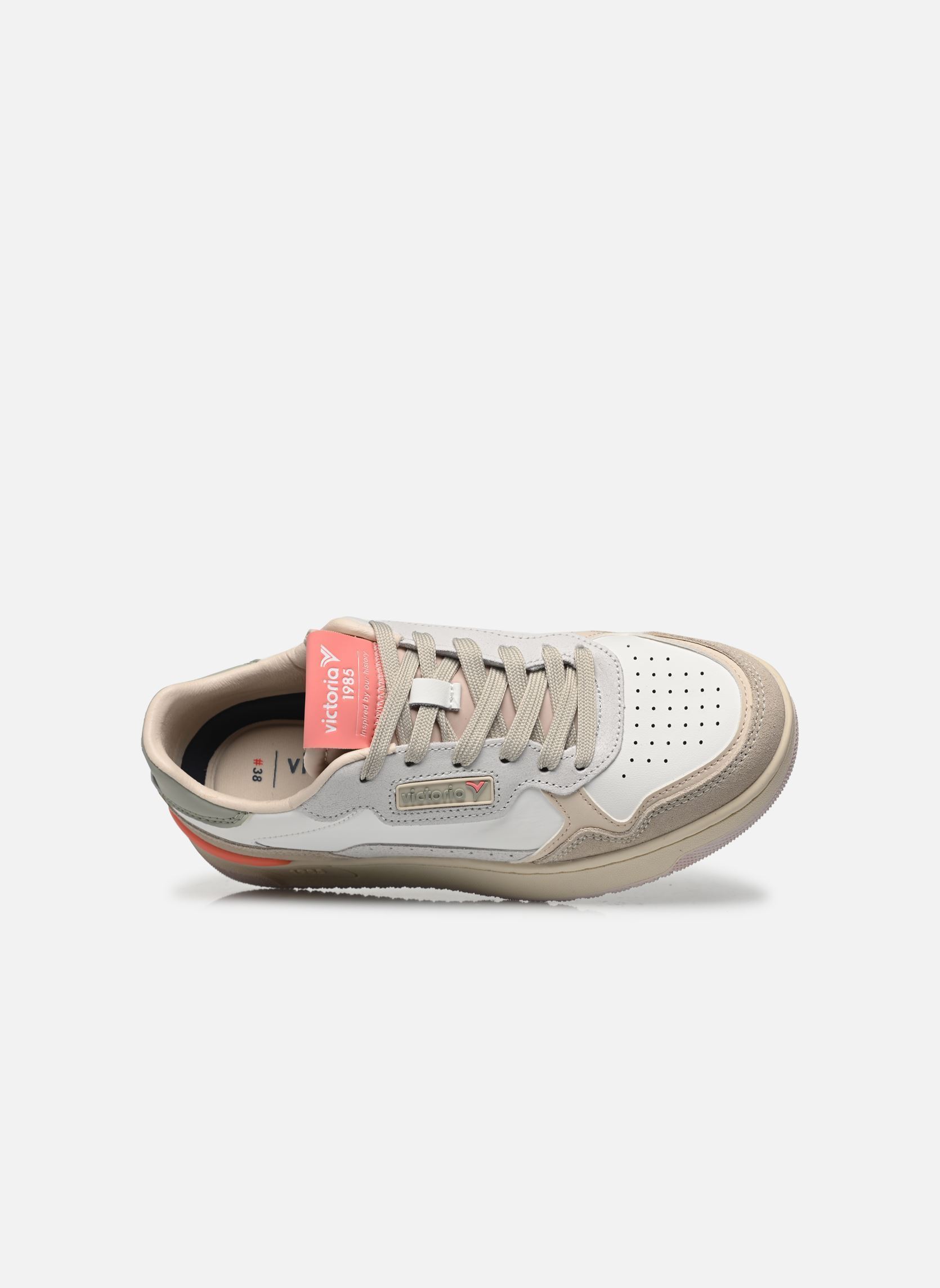 Baskets C80 - Casual Patch femme multicolore Victoria Baskets C80 - Casual Patch femme multicolore Beige
