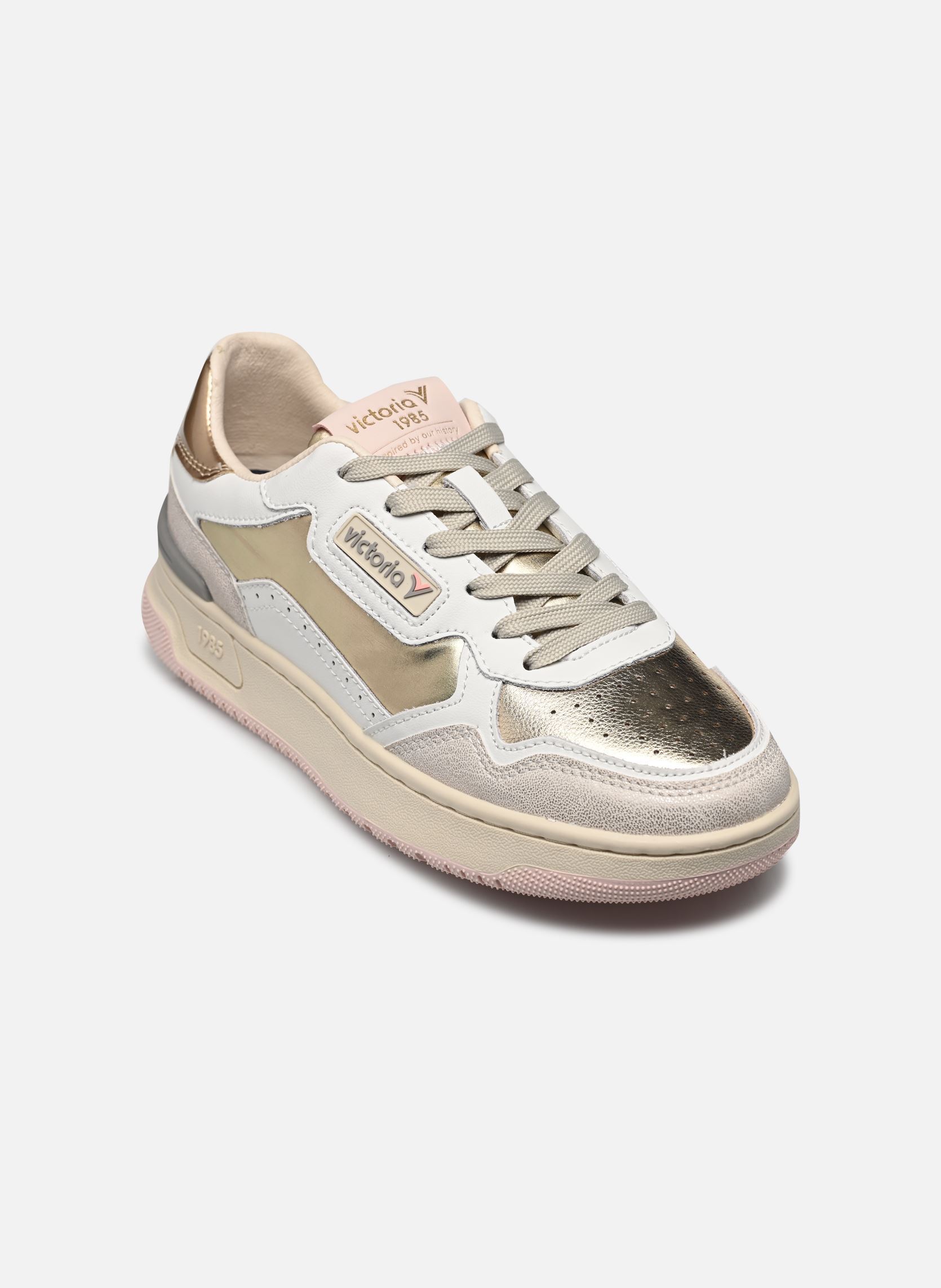 Baskets C80 - Soft Metal femme multicolore Victoria Baskets C80 - Soft Metal femme multicolore Oro
