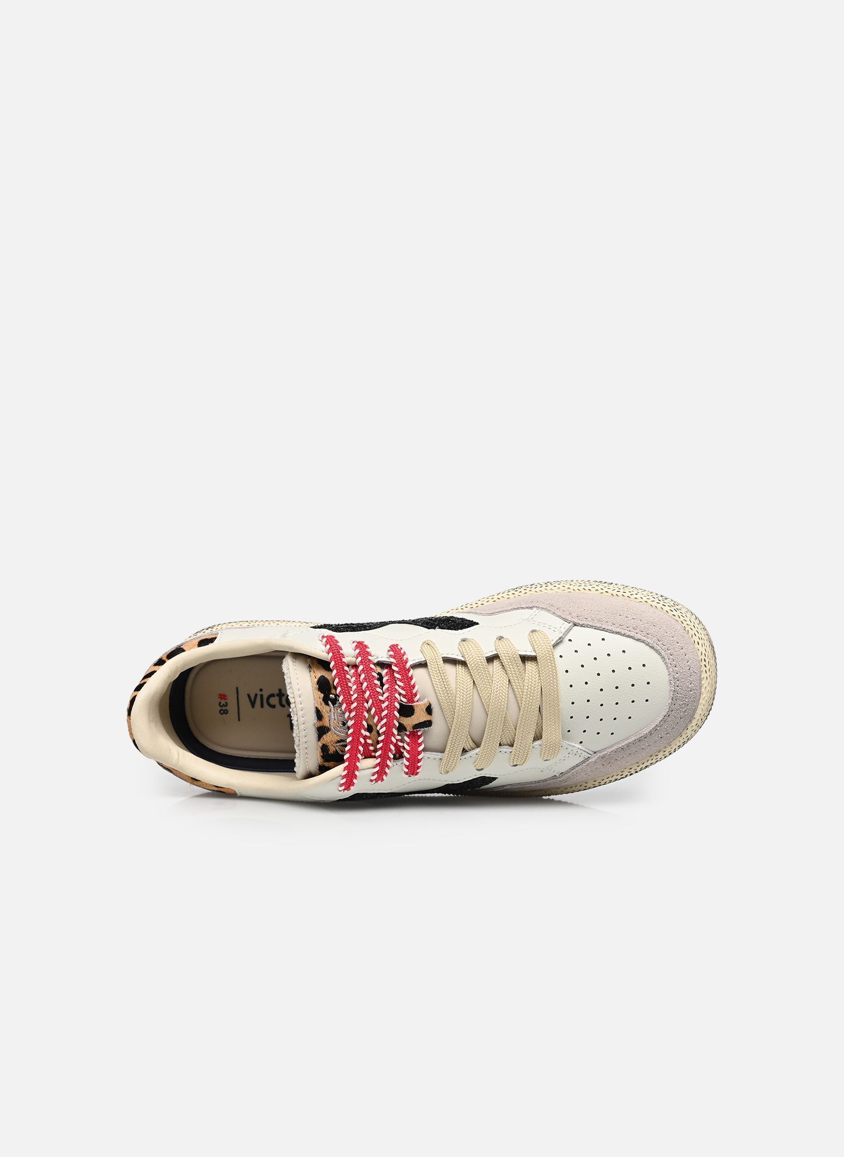 Baskets Smash - Animal Mix femme blanc Victoria Baskets Smash - Animal Mix femme blanc BLANCO