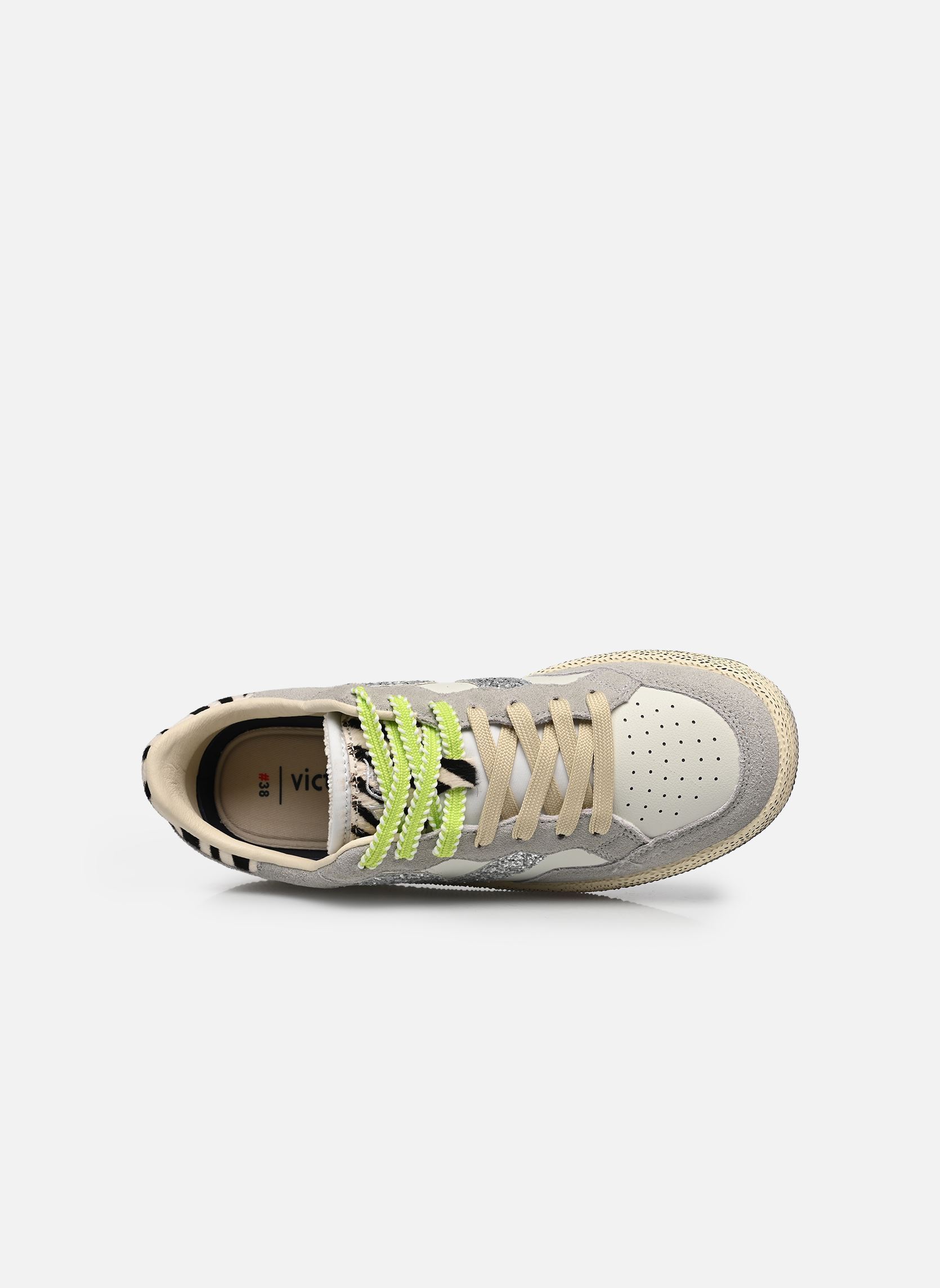 Sneakers Smash - Animal Mix dames grijs Victoria Sneakers Smash - Animal Mix dames grijs Gris