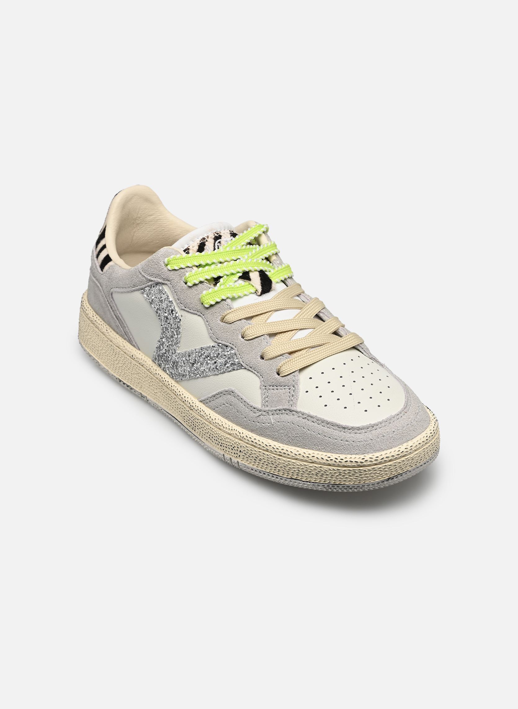 Sneakers Smash - Animal Mix dames grijs Victoria Sneakers Smash - Animal Mix dames grijs Gris