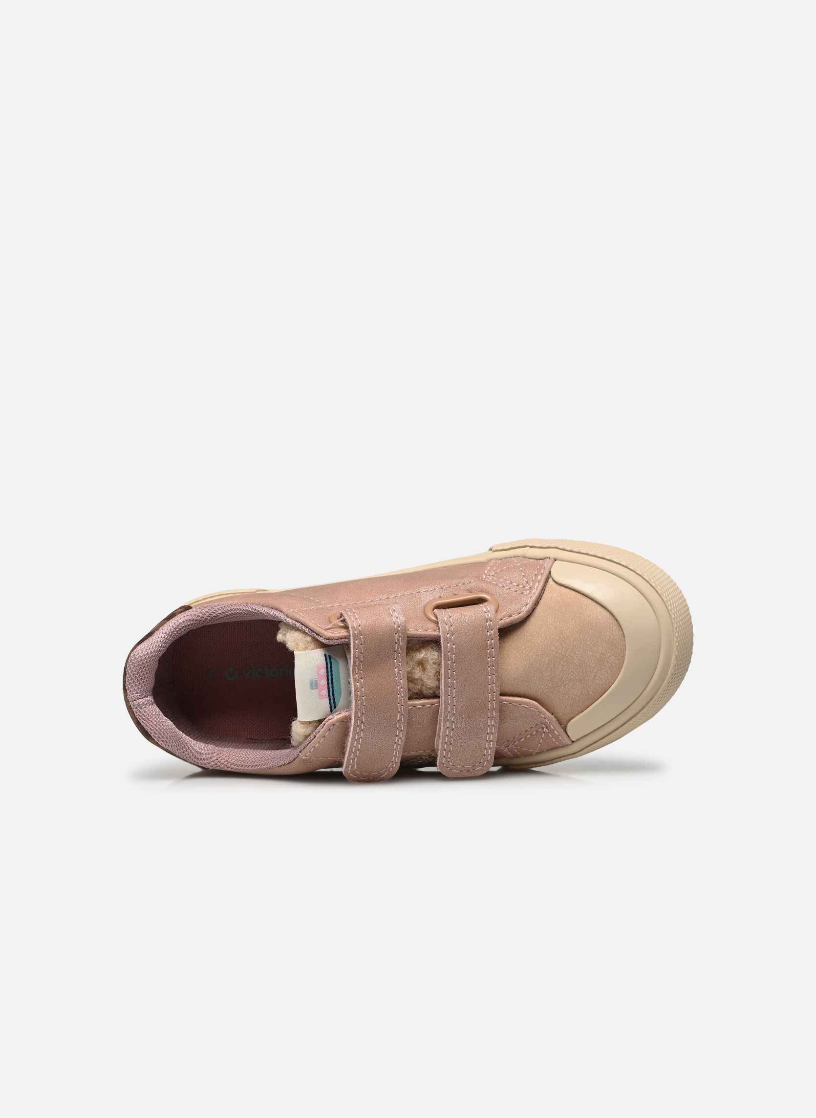 Niedrige Sneaker Tribu Tiras Efecto Piel mädchen rosa Victoria Niedrige Sneaker Tribu Tiras Efecto Piel mädchen rosa NUDE