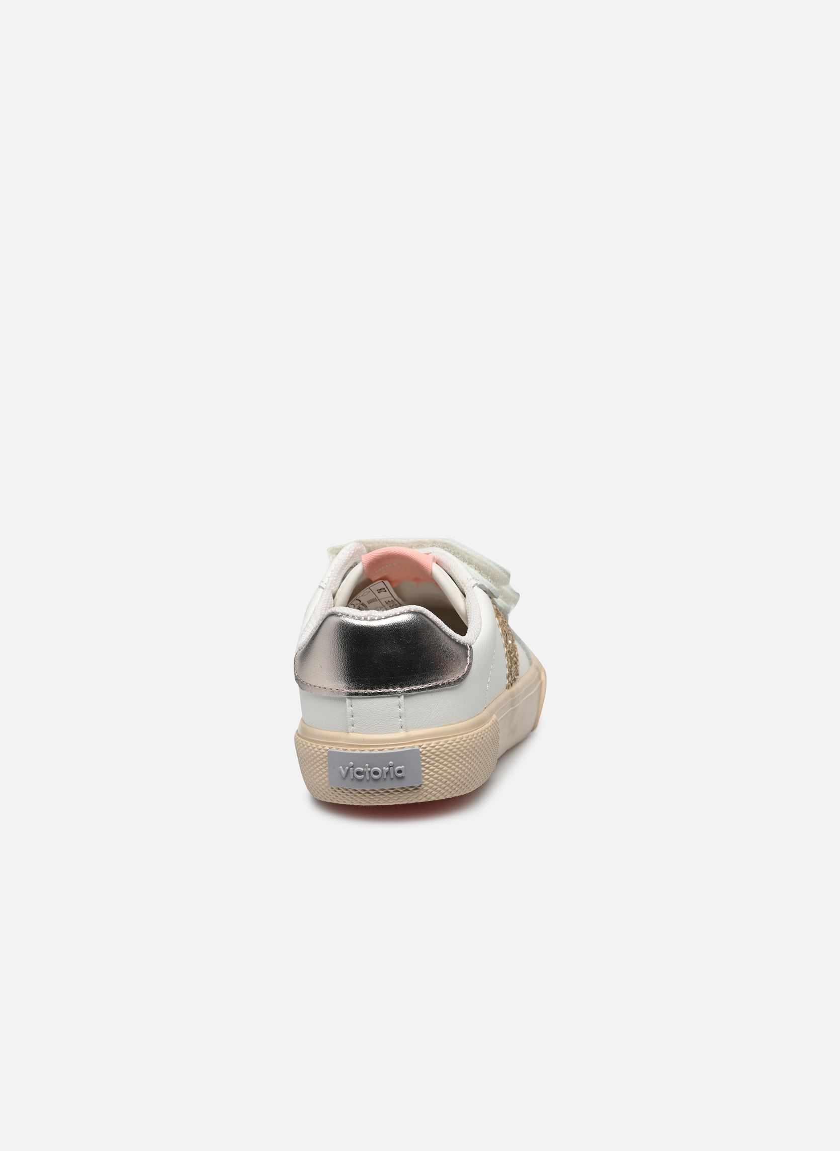 Baskets Tribu Tiras Efecto Piel fille blanc Victoria Baskets Tribu Tiras Efecto Piel fille blanc ROSA