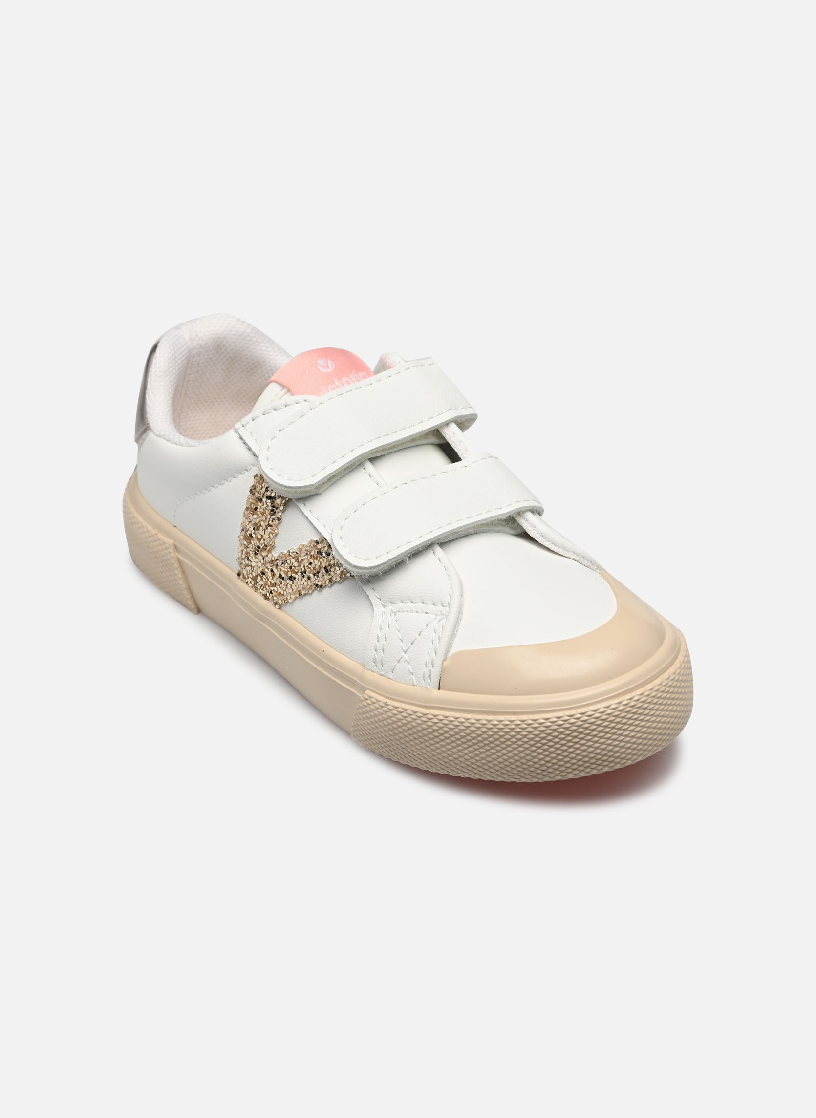 Baskets Tribu Tiras Efecto Piel fille blanc Victoria Baskets Tribu Tiras Efecto Piel fille blanc ROSA
