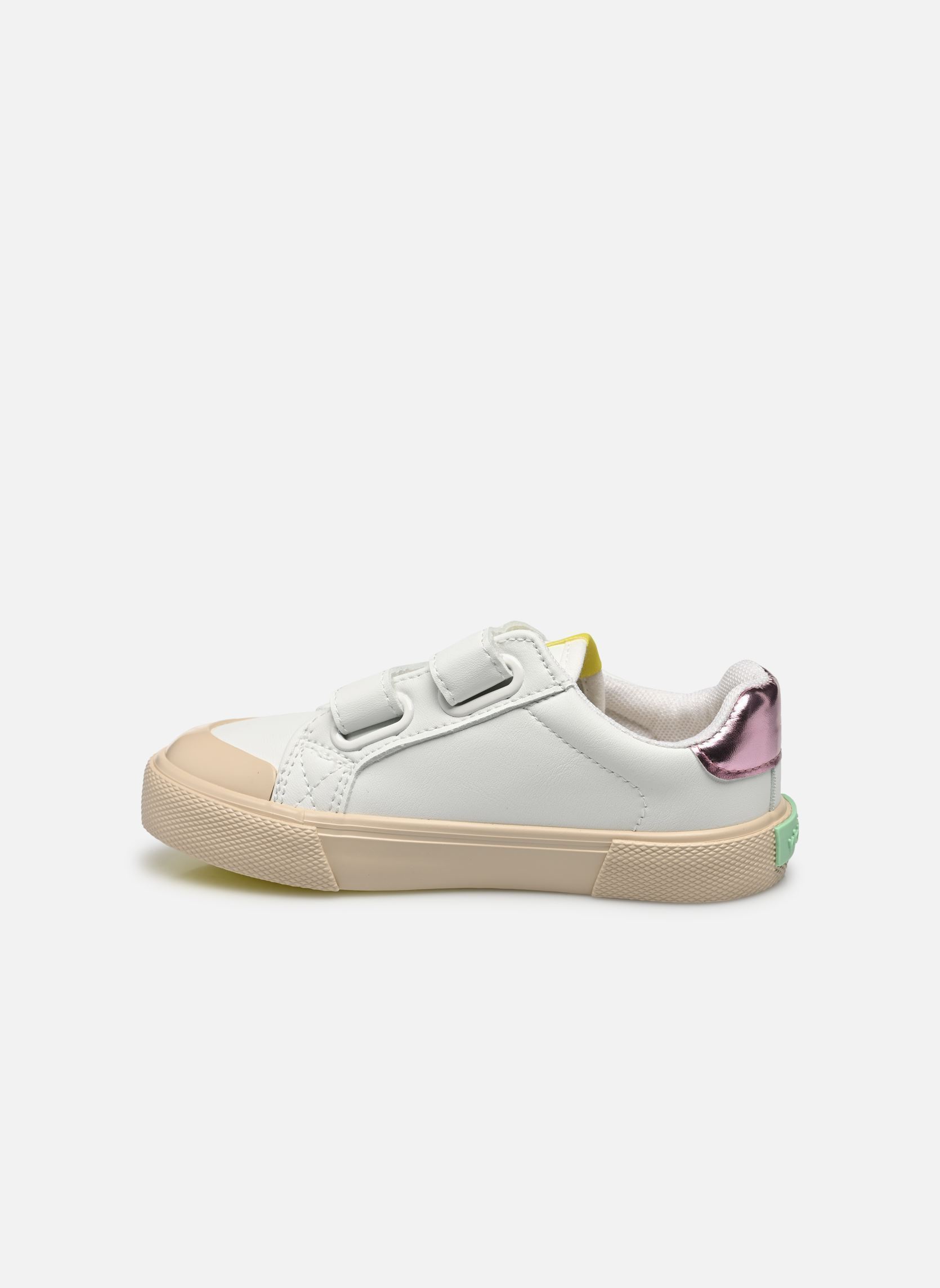 Baskets Tribu Tiras Efecto Piel fille blanc Victoria Baskets Tribu Tiras Efecto Piel fille blanc PETALO