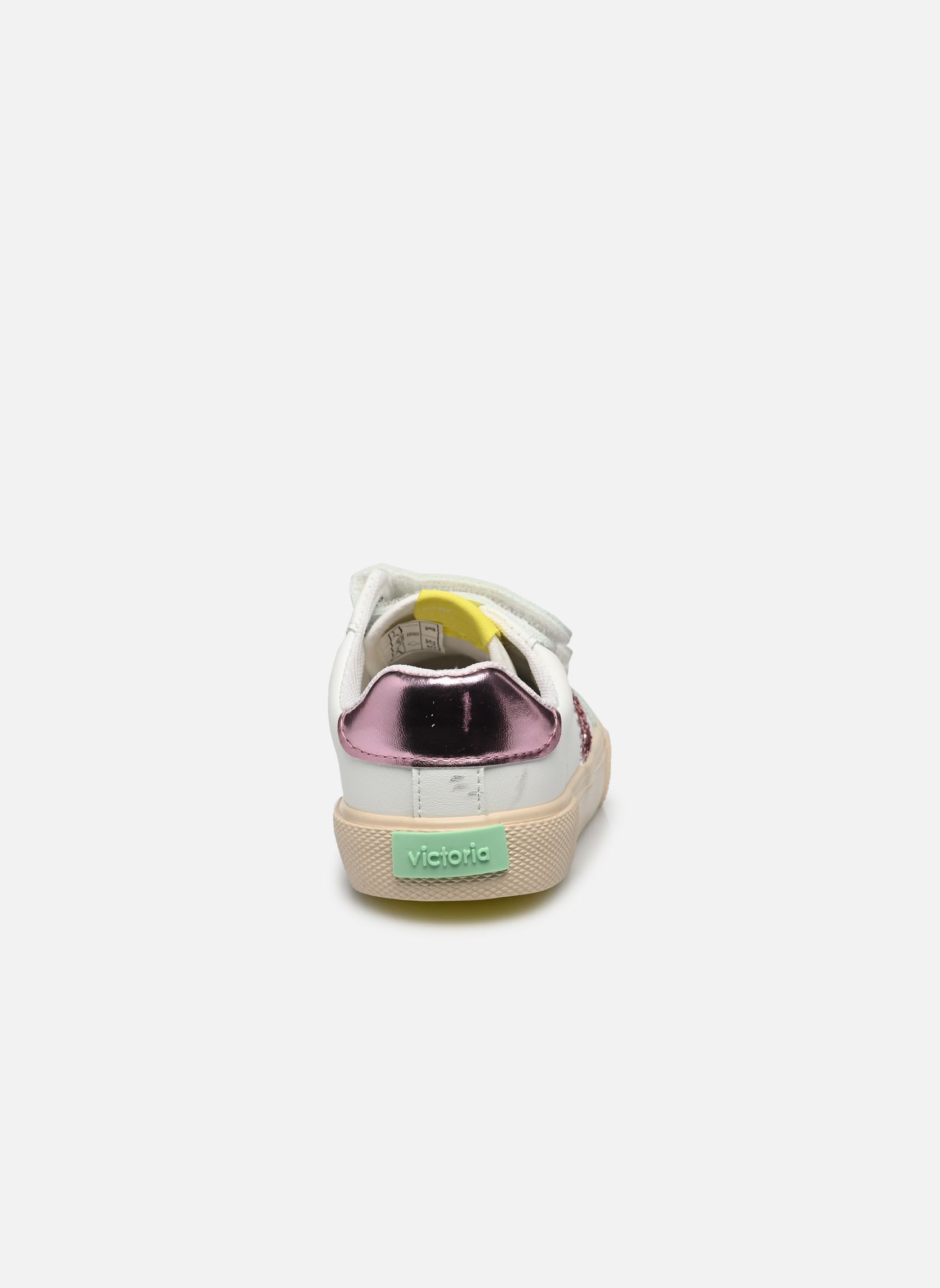 Baskets Tribu Tiras Efecto Piel fille blanc Victoria Baskets Tribu Tiras Efecto Piel fille blanc PETALO