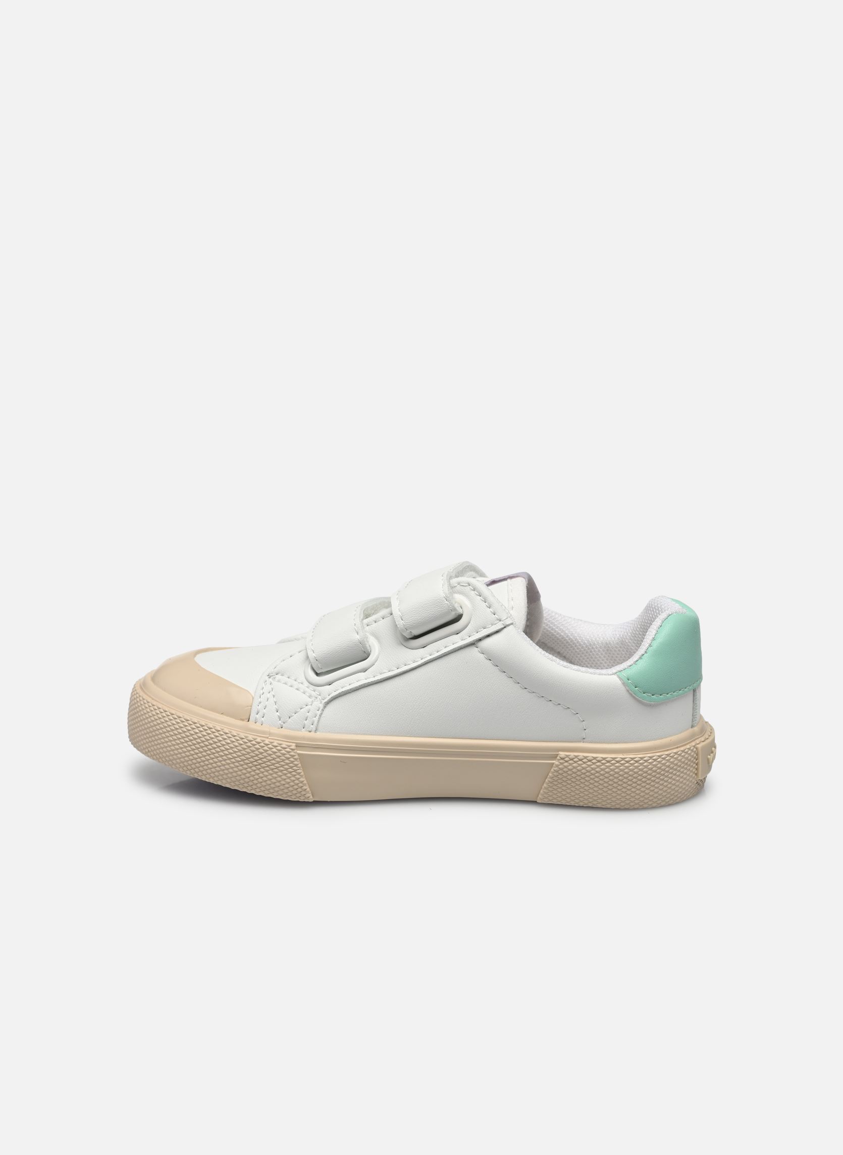 Baskets Tribu Tiras Efecto Piel fille blanc Victoria Baskets Tribu Tiras Efecto Piel fille blanc PETALO2