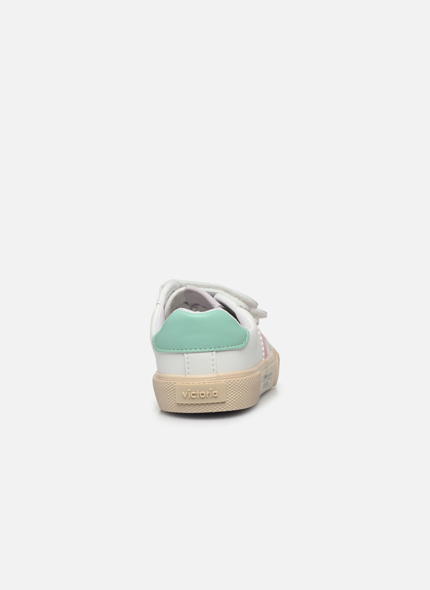 Baskets Tribu Tiras Efecto Piel fille blanc Victoria Baskets Tribu Tiras Efecto Piel fille blanc PETALO2