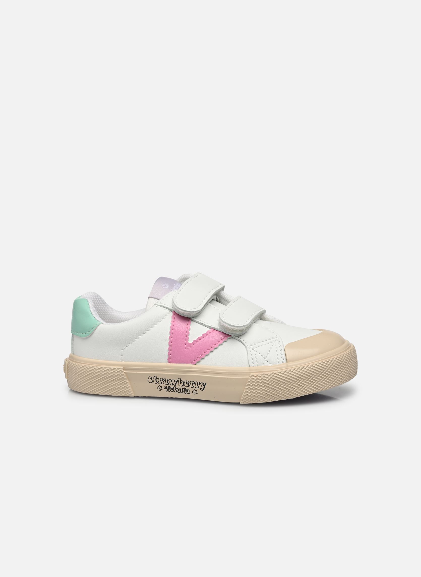 Baskets Tribu Tiras Efecto Piel fille blanc Victoria Baskets Tribu Tiras Efecto Piel fille blanc PETALO2