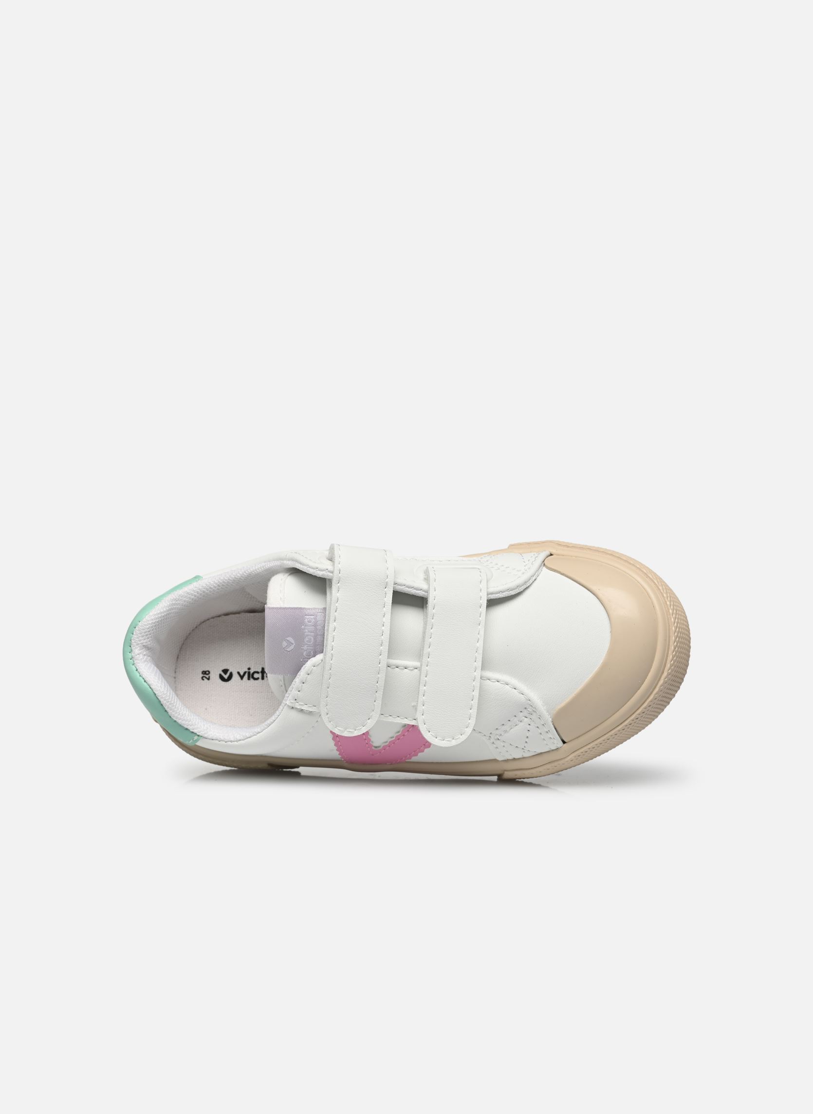 Baskets Tribu Tiras Efecto Piel fille blanc Victoria Baskets Tribu Tiras Efecto Piel fille blanc PETALO2