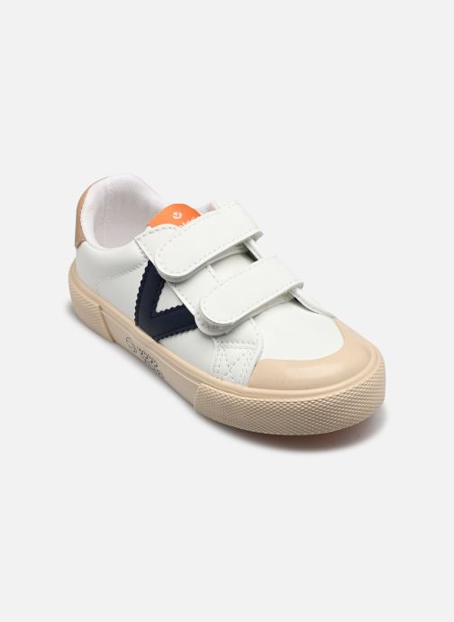 Victoria Sneaker Tribu Tiras Efecto Piel jungen weiß