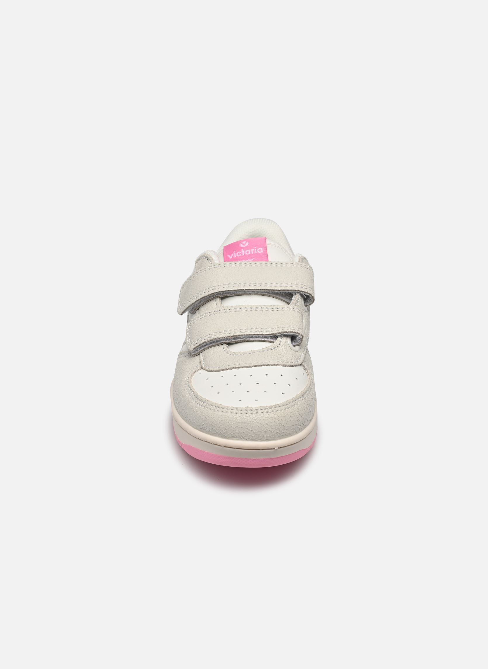 Baskets Tiempo Tiras Serraje Craquelado fille blanc Victoria Baskets Tiempo Tiras Serraje Craquelado fille blanc Rosa