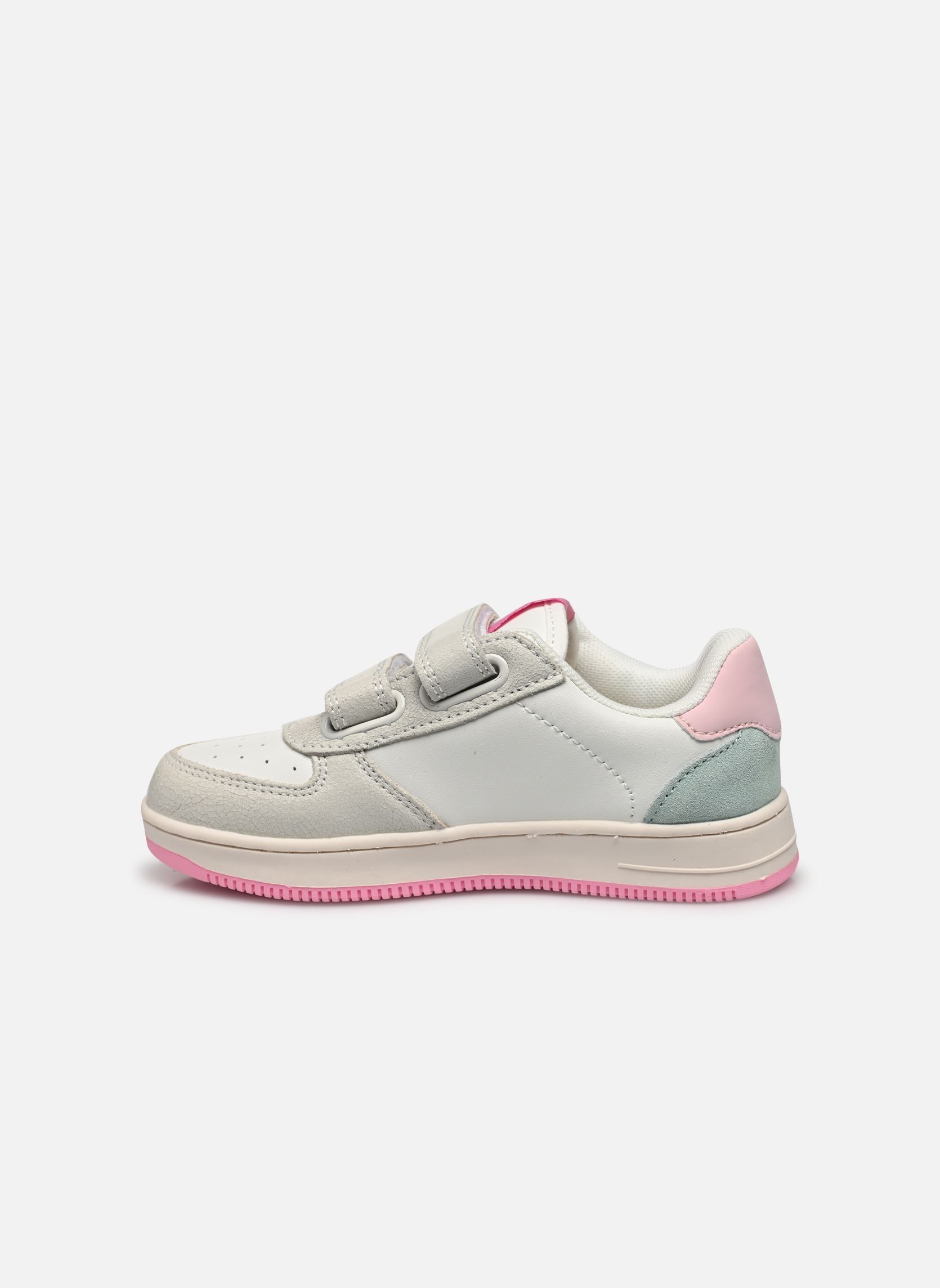 Baskets Tiempo Tiras Serraje Craquelado fille blanc Victoria Baskets Tiempo Tiras Serraje Craquelado fille blanc Rosa