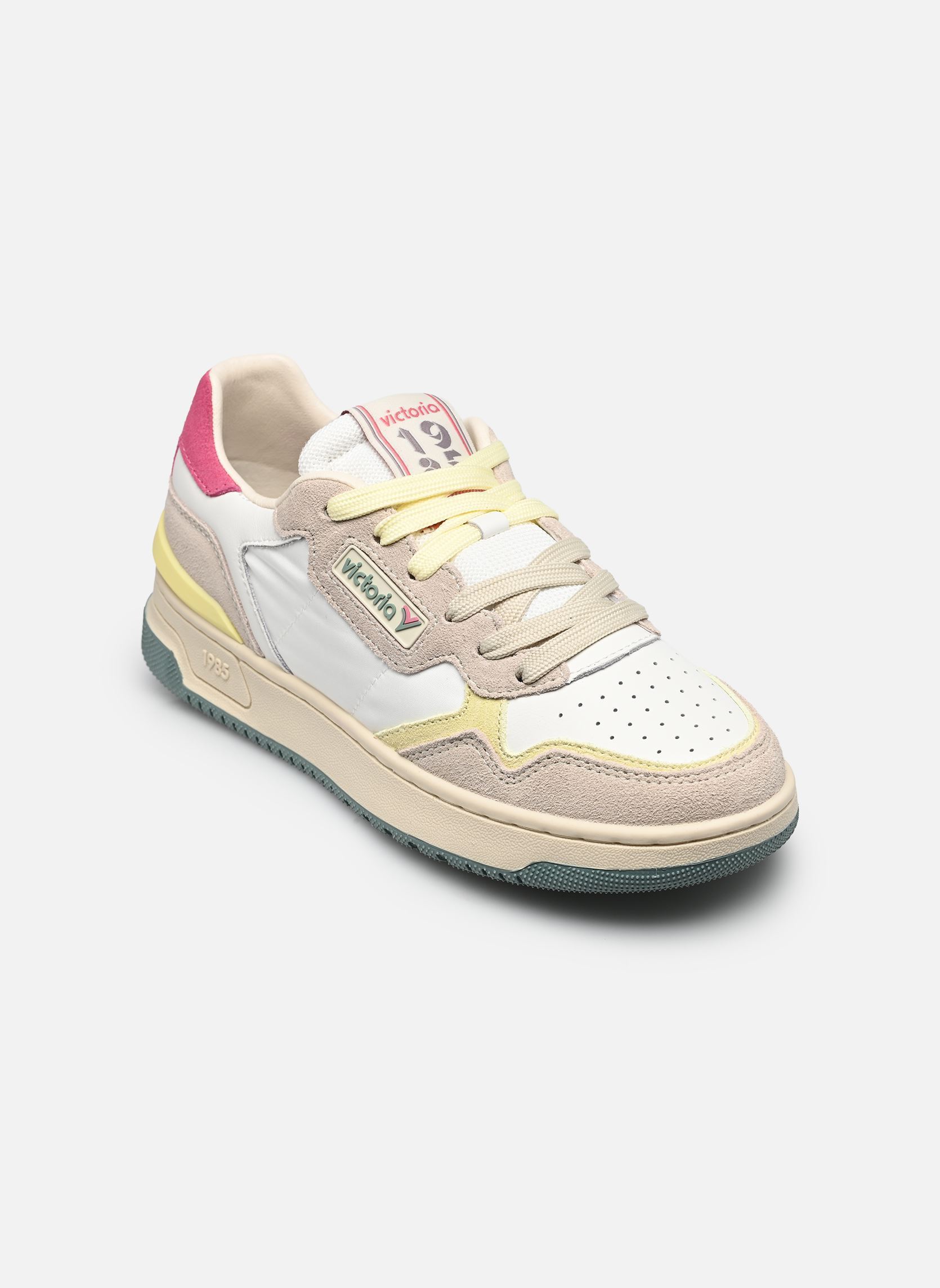 Sneaker C80 - Casual Patch damen mehrfarbig Victoria Sneaker C80 - Casual Patch damen mehrfarbig Crema