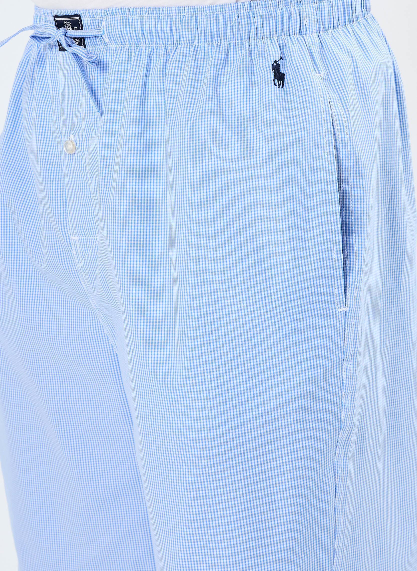 Joggingbroeken Pj Pant-Pant-Sleep Bottom 714520697 heren blauw Polo Ralph Lauren Joggingbroeken Pj Pant-Pant-Sleep Bottom 714520697 heren blauw LIGHT BLUE MINI GINGHAM