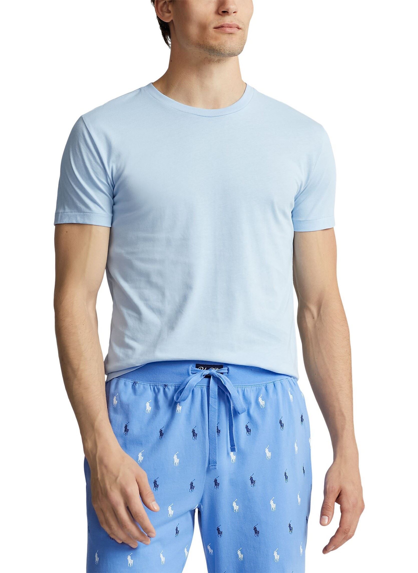 Sous-vêtements de sport Lot De 3 Maillots Cintrés À Col Rond homme bleu Polo Ralph Lauren Sous-vêtements de sport Lot De 3 Maillots Cintrés À Col Rond homme bleu 3PK CRS NAVY/LT NAVY/ELT BLUE