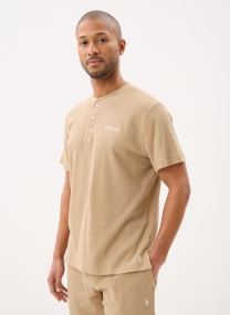 Kurzarm-T-Shirts S/S Henley-Sleep-Top 714965509 herren beige Polo Ralph Lauren Kurzarm-T-Shirts S/S Henley-Sleep-Top 714965509 herren beige VINTAGE KHAKI