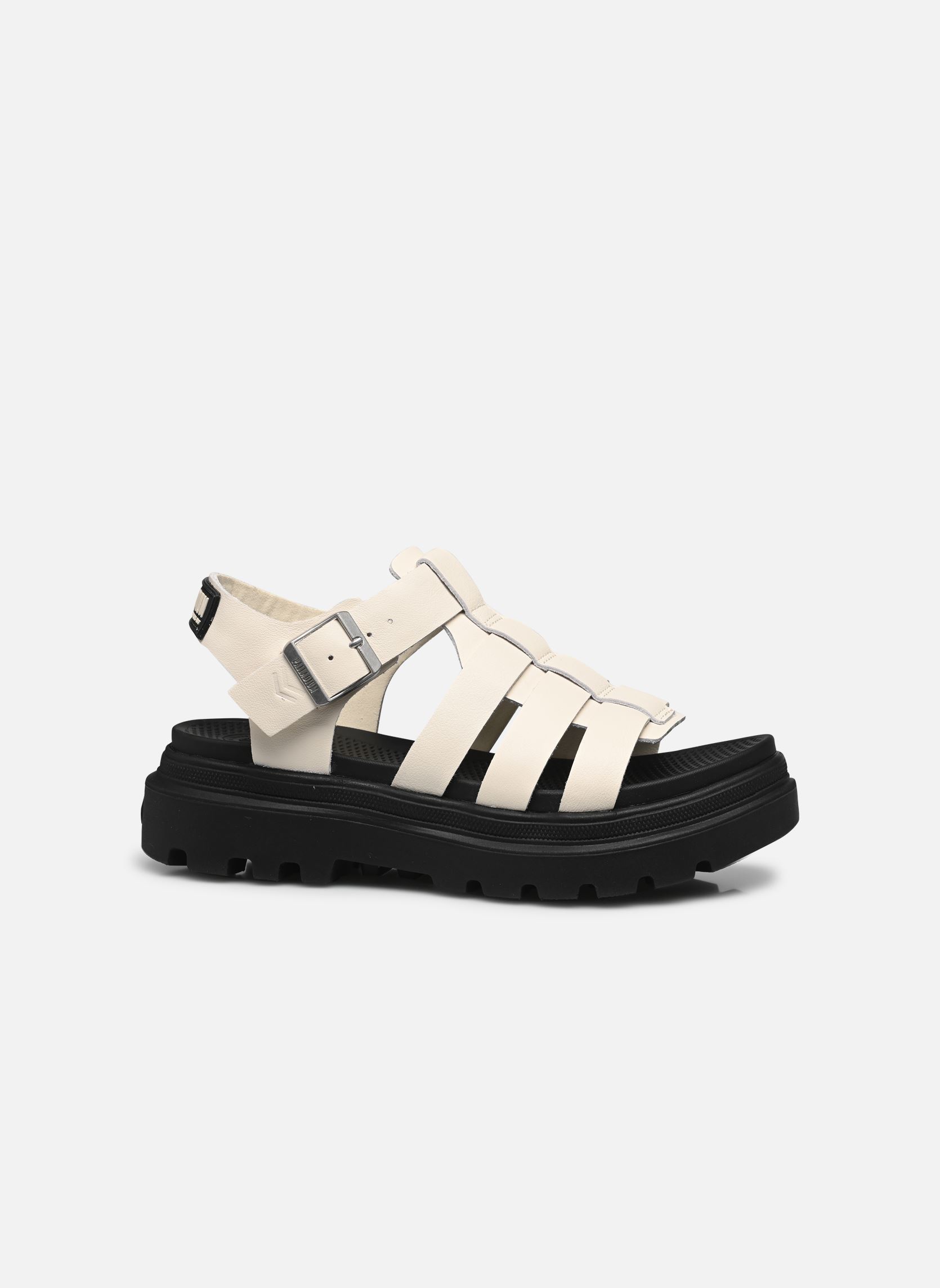 Sandales compensées et plateformes Pallacruise Fishermn femme blanc Palladium Sandales compensées et plateformes Pallacruise Fishermn femme blanc CREAM WHITE
